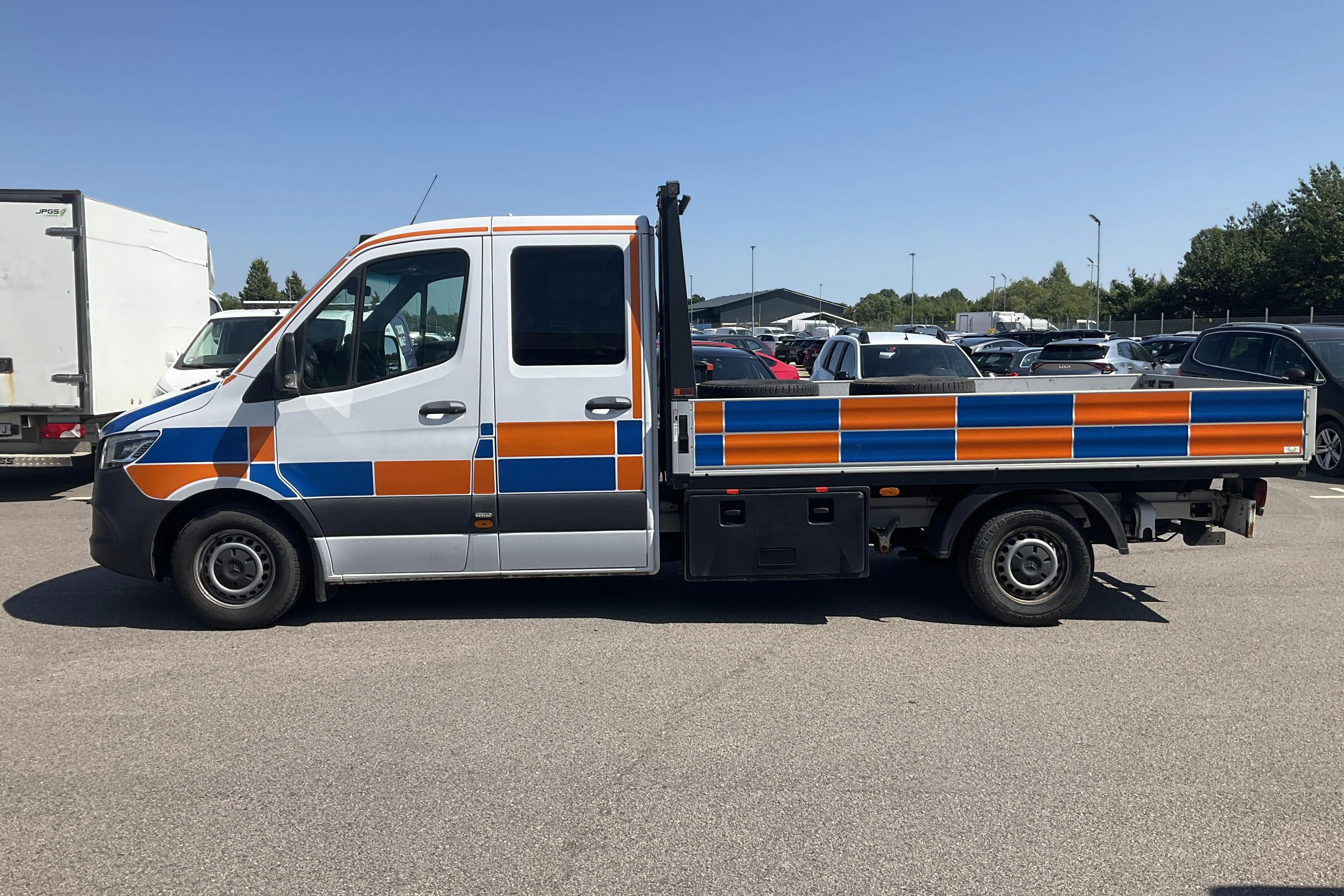 Presentationsfoto 2 av 14: Mercedes Sprinter 315 CDI Chassi RWD (150hk) - 18 144 mil - Automat - vit - 2023