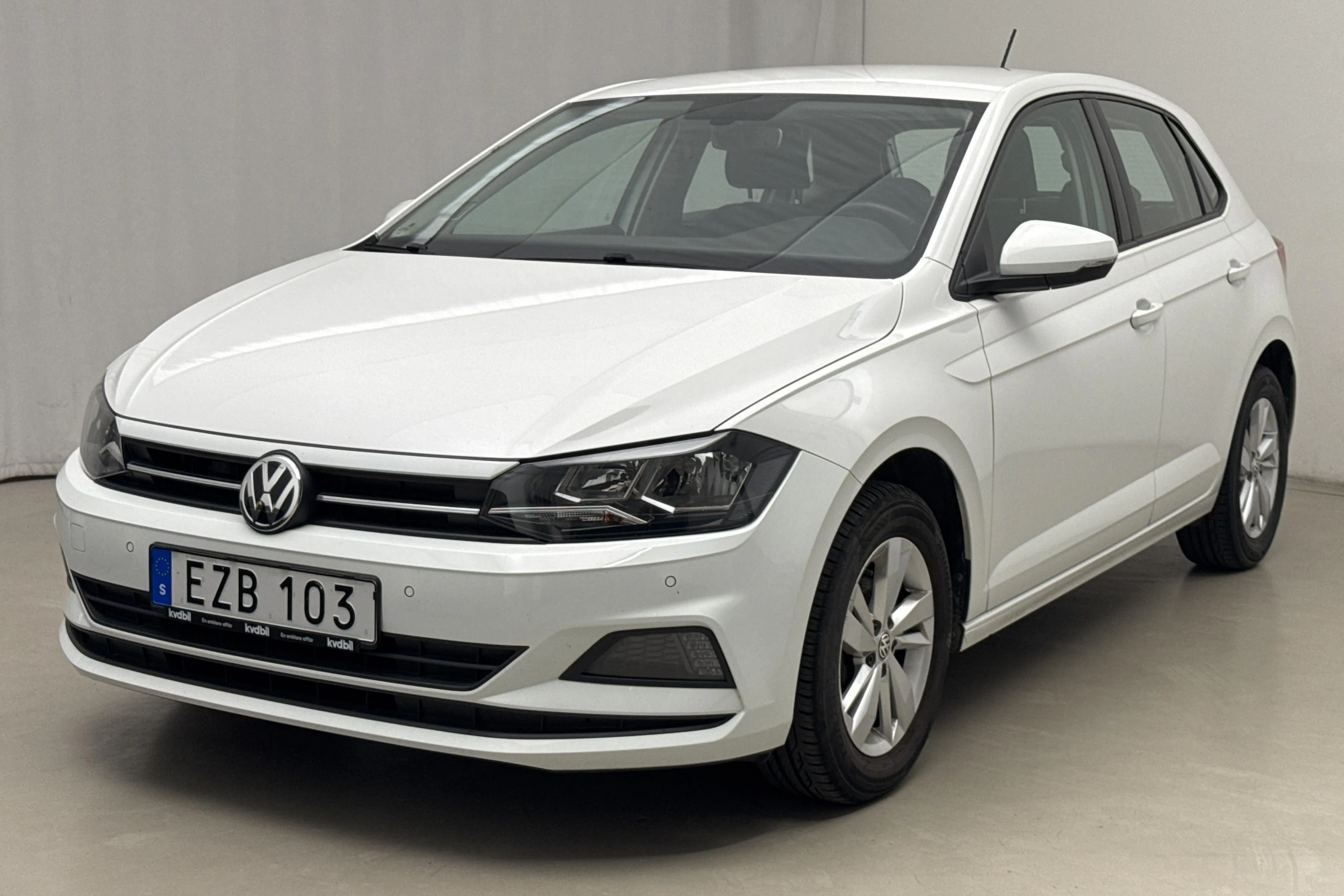 Presentation photo 1 of 15: VW Polo 1.0 TSI 5dr (95hk) - 60 250 km - Manual - white - 2018