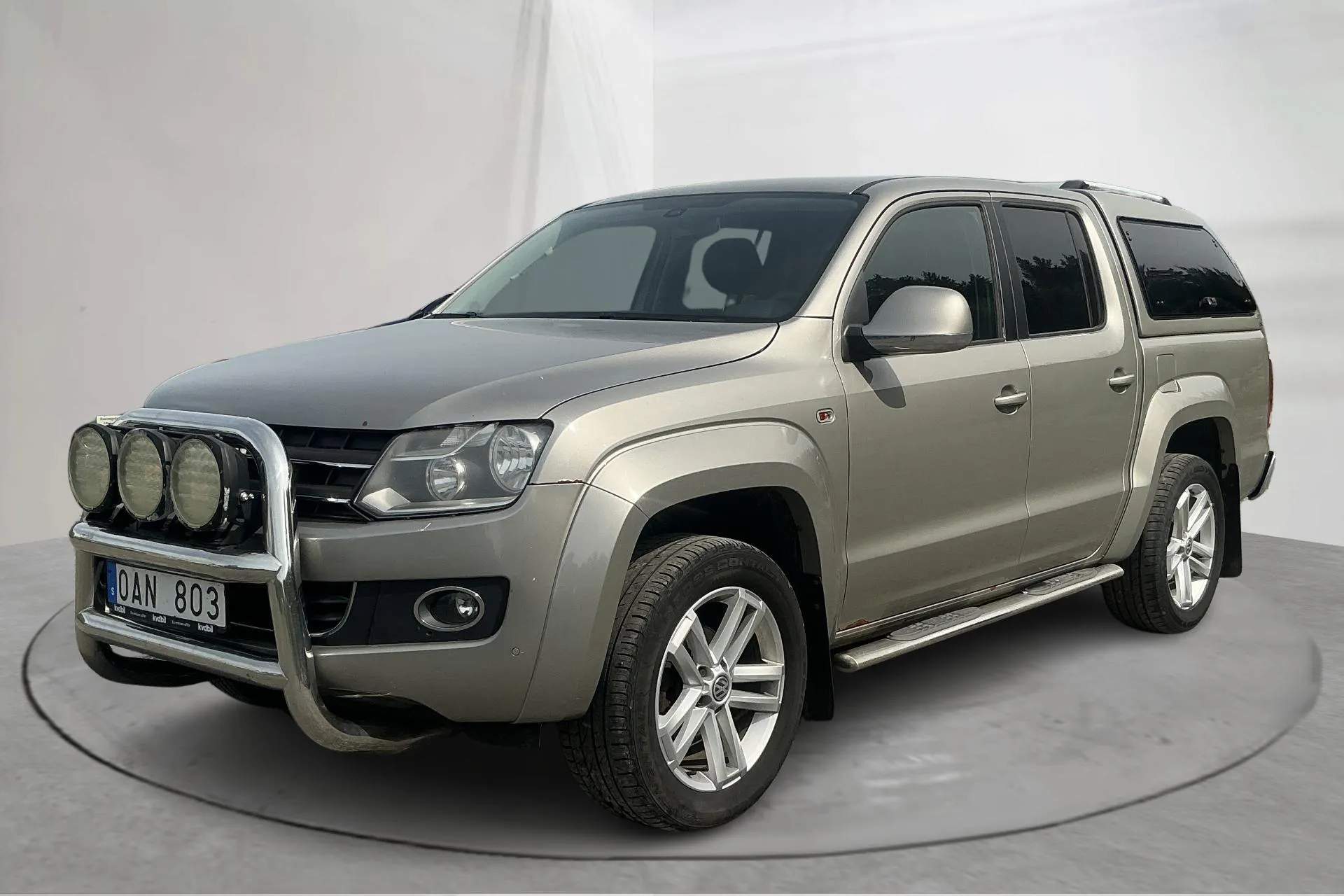 Presentation photo 1 of 16: VW Amarok 2.0 TDI 4motion (180hk) - 341 620 km - Automatic - light brown - 2014