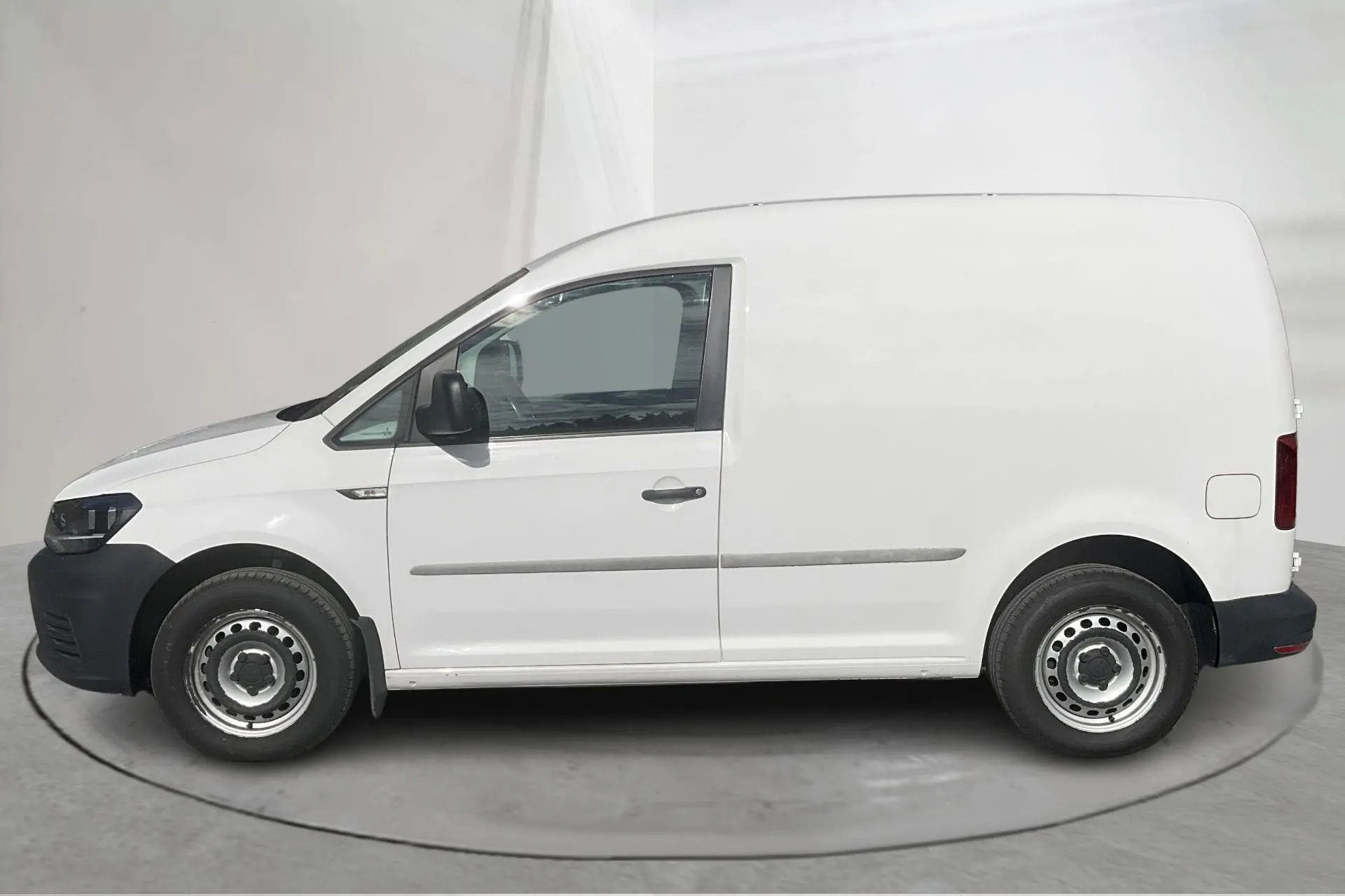 Presentation photo 2 of 14: VW Caddy 1.4 TGI Skåp (110hk) - 43 110 km - Automatic - white - 2018