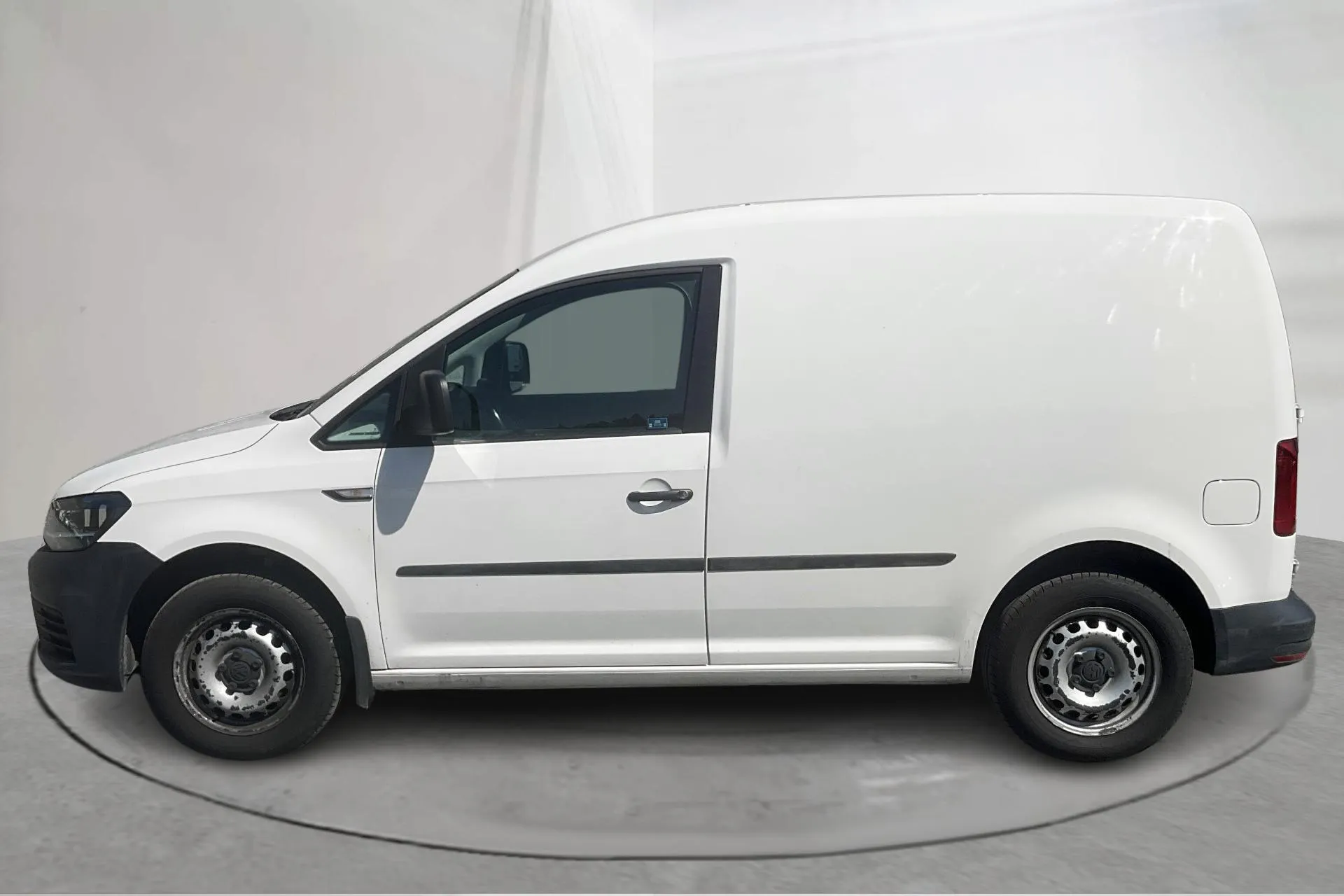 Presentationsfoto 2 av 11: VW Caddy 1.4 TGI Skåp (110hk) - 9 234 mil - Automat - vit - 2017