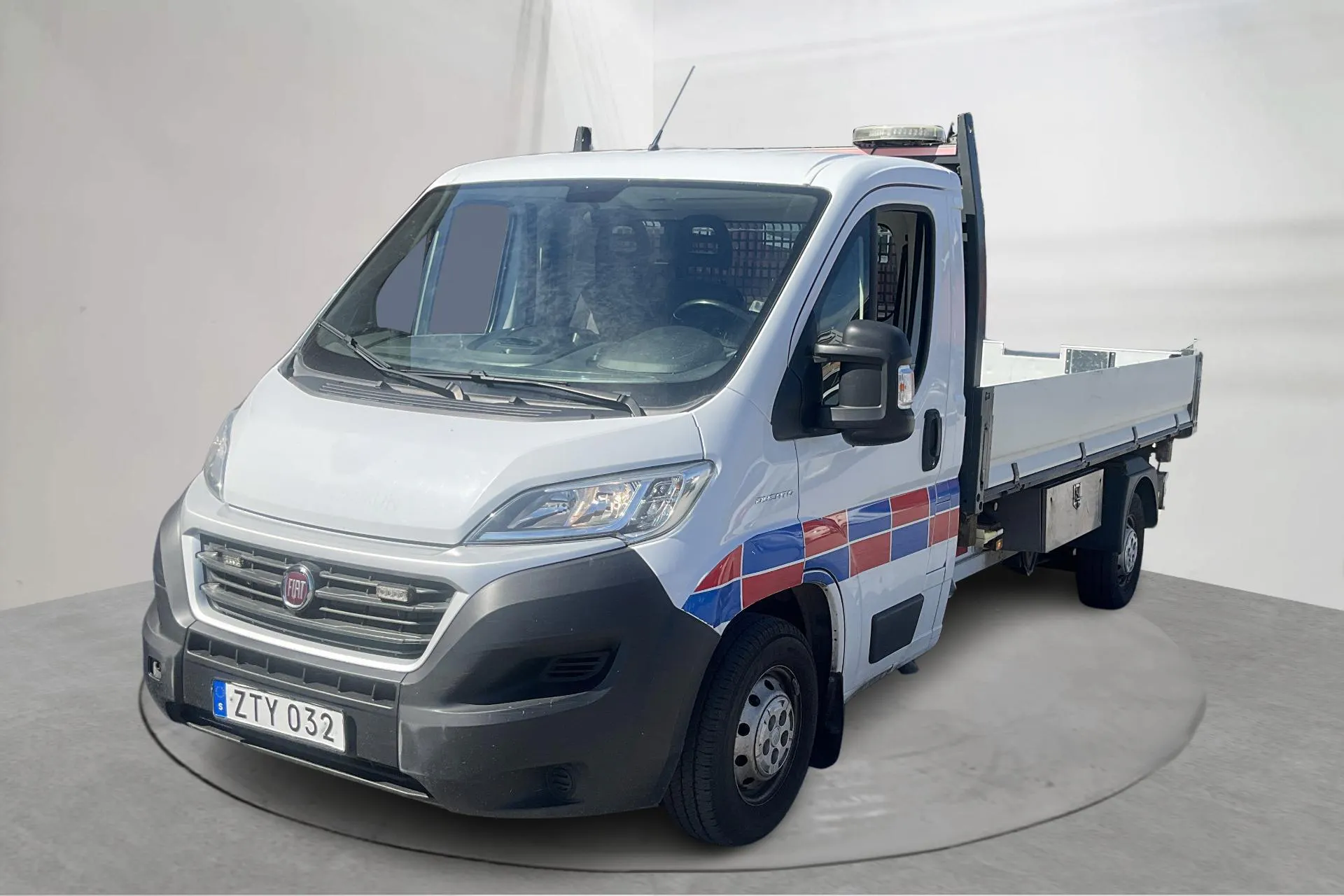 Presentation photo 1 of 20: Fiat Ducato 35 2.3 Multijet (130 hk) - 88 380 km - Manual - white - 2018
