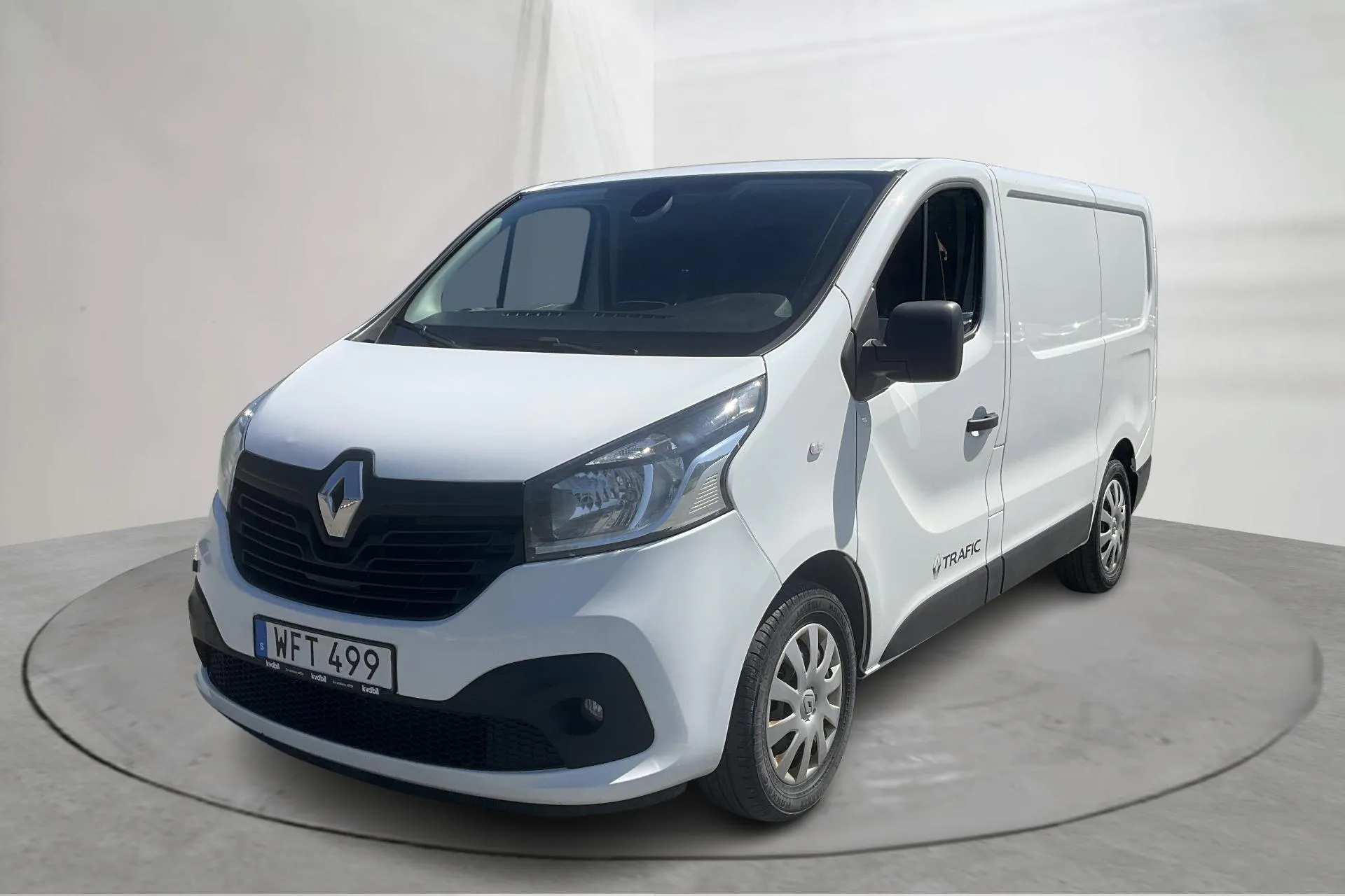 Presentation photo 1 of 13: Renault Trafic 1.6 dCi Skåp (125hk) - 149 820 km - Manual - white - 2019