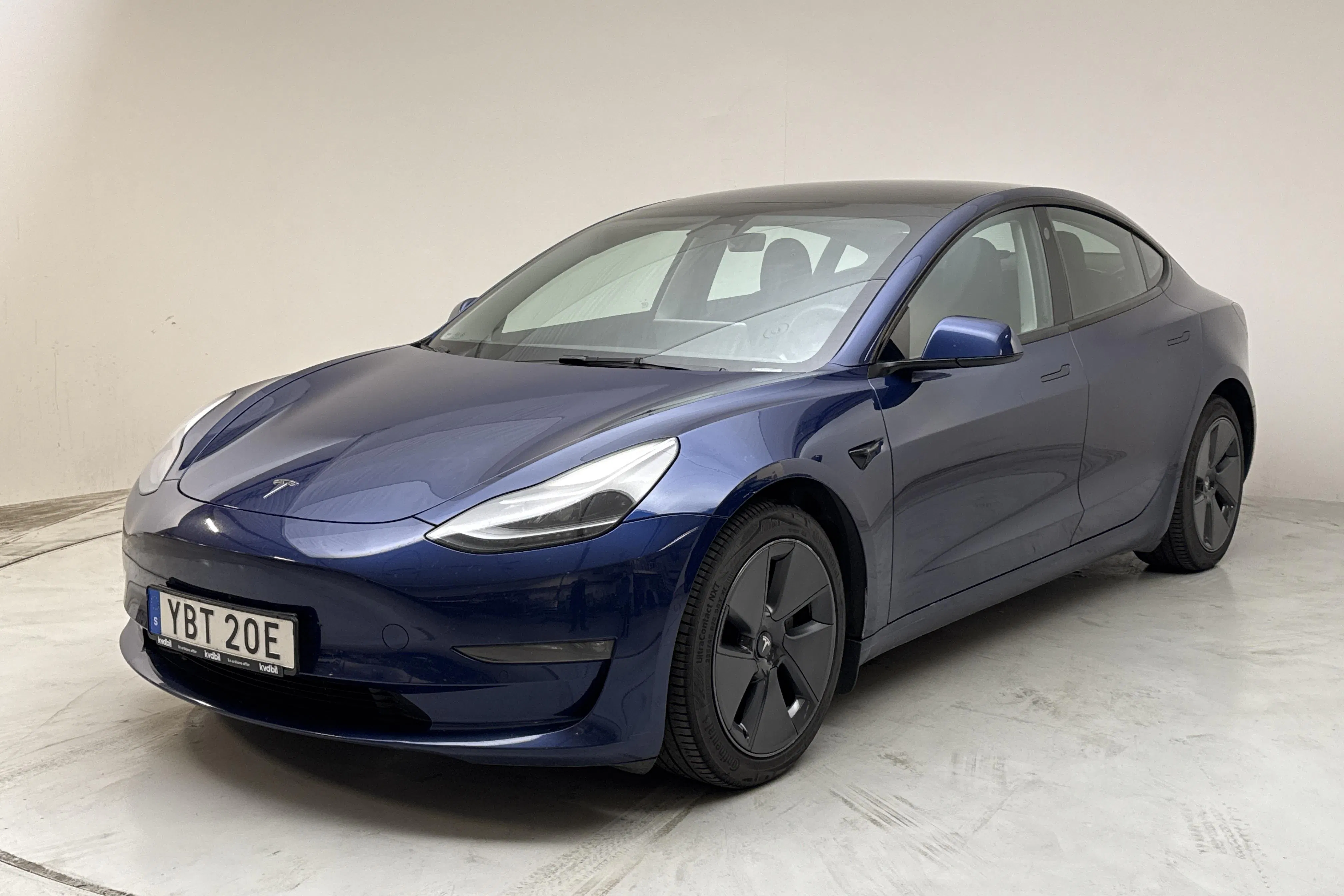 Presentation photo 1 of 19: Tesla Model 3 Long Range Dual Motor AWD - 133 060 km - Automatic - blue - 2021