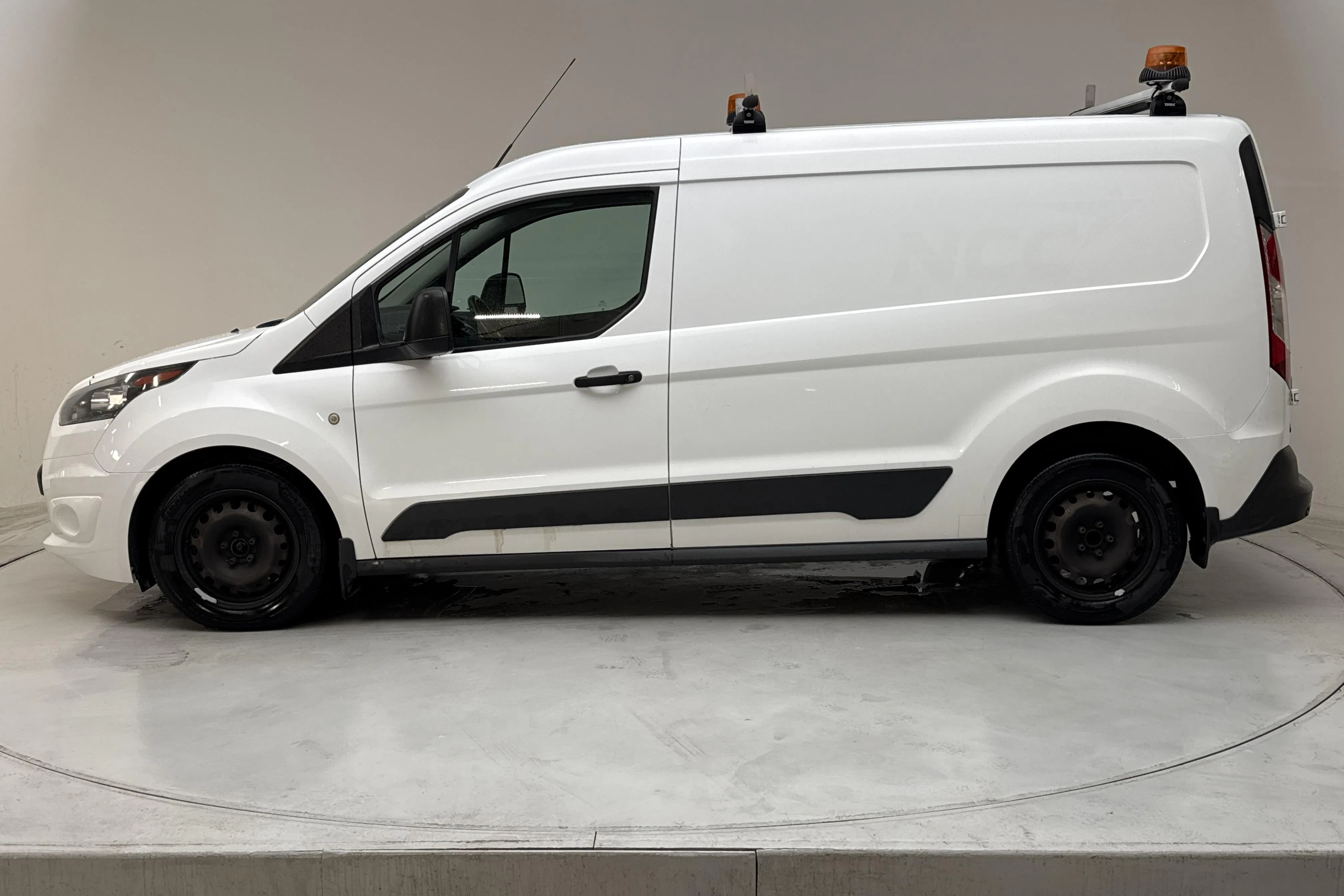 Presentation photo 2 of 11: Ford Transit Connect 1.5 TDCi (100hk) - 93 120 km - Automatic - white - 2017