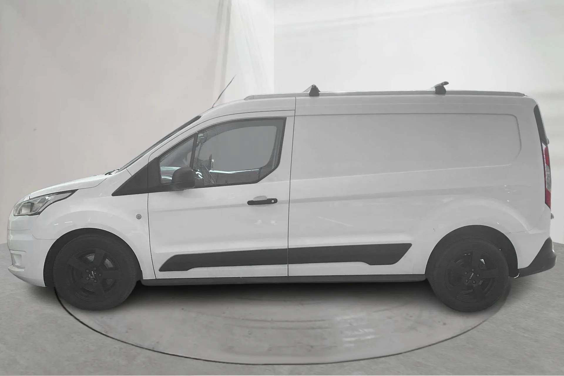 Presentation photo 2 of 19: Ford Transit Connect 1.5 EcoBlue (100hk) - 148 590 km - Manual - white - 2019