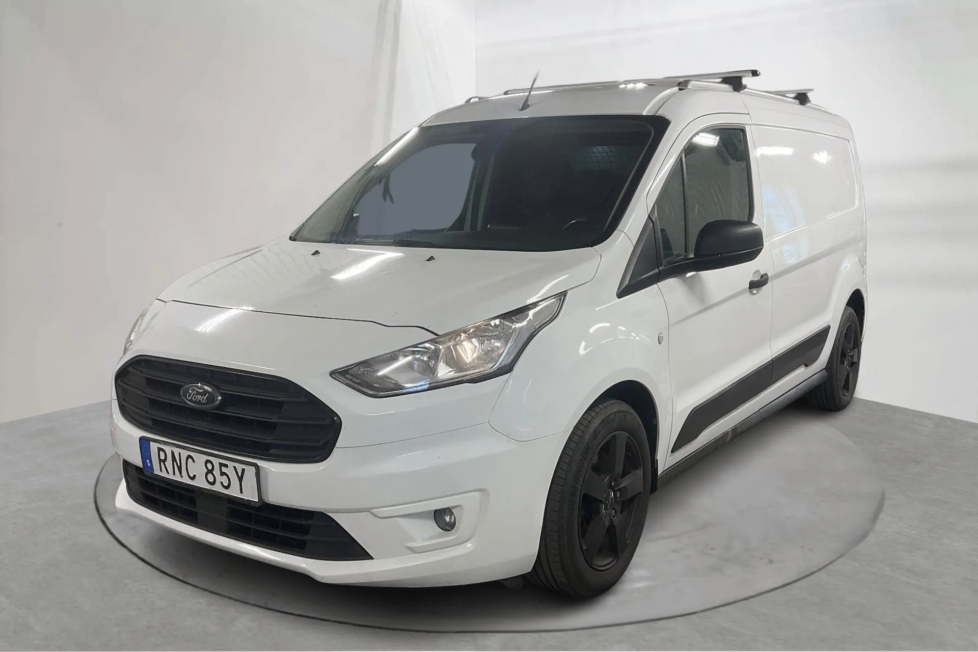 Presentation photo 1 of 19: Ford Transit Connect 1.5 EcoBlue (100hk) - 148 590 km - Manual - white - 2019