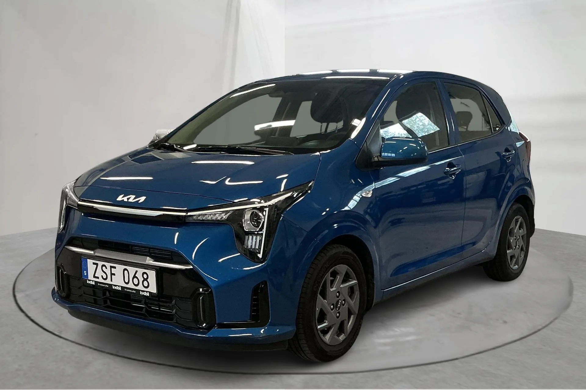 Presentation photo 1 of 14: KIA Picanto 1.0 (67hk) - 21 250 km - Automatic - blue - 2025
