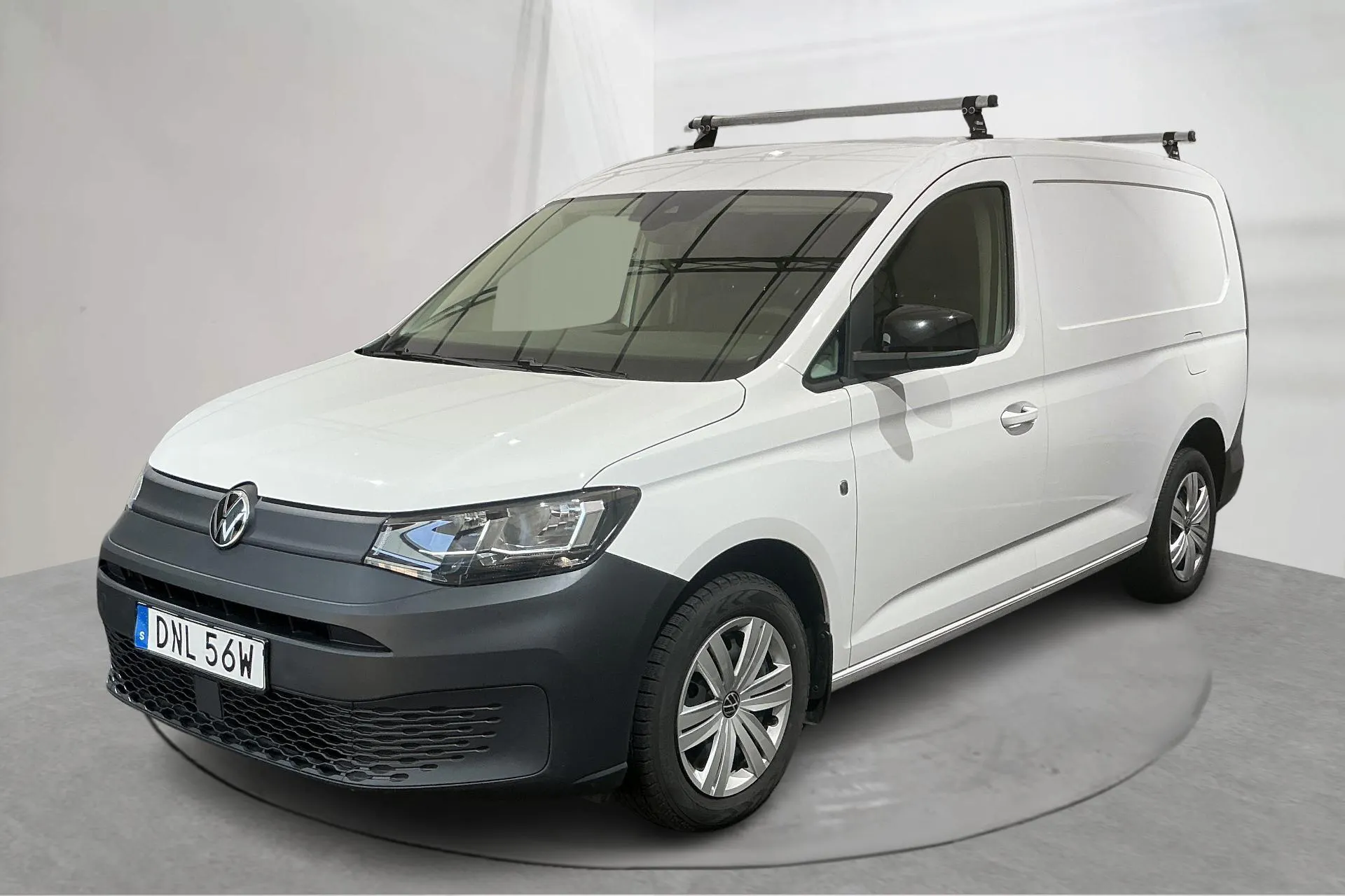 Presentation photo 1 of 15: VW Caddy Cargo Maxi 2.0 TDI (102hk) - 73 850 km - Manual - white - 2023