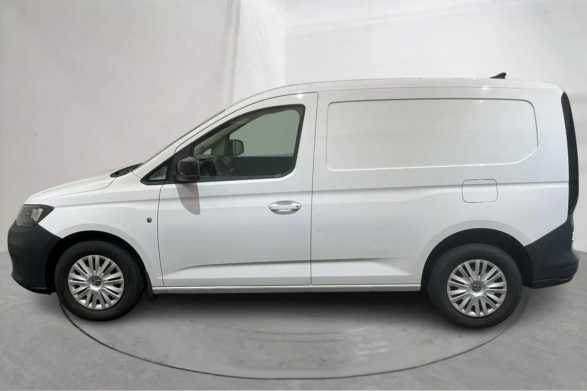 Presentation photo 2 of 16: VW Caddy Cargo 2.0 TDI Skåp (75hk) - 56 400 km - Manual - white - 2023