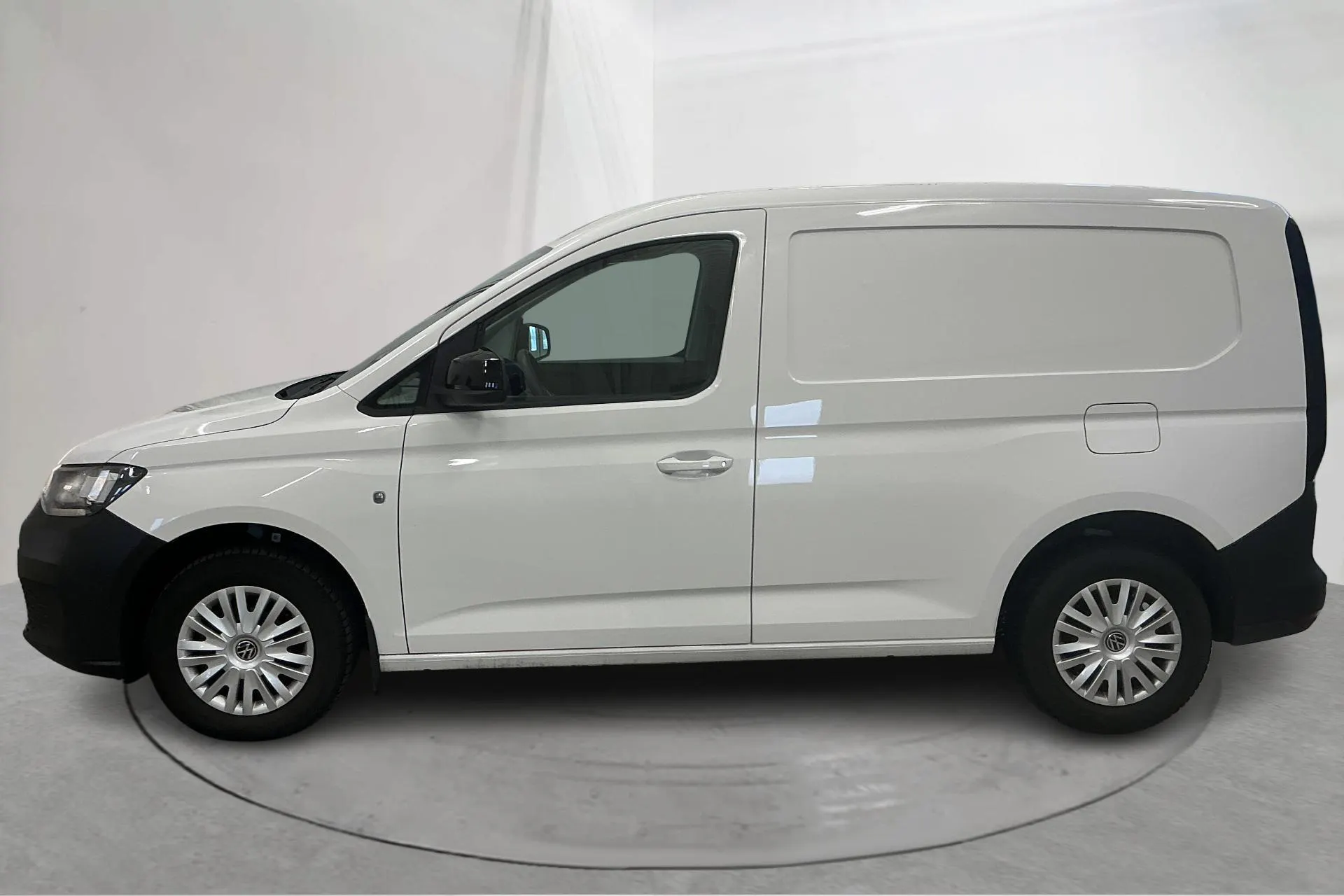 Presentation photo 2 of 15: VW Caddy Cargo 2.0 TDI Skåp (75hk) - 87 300 km - Manual - white - 2024