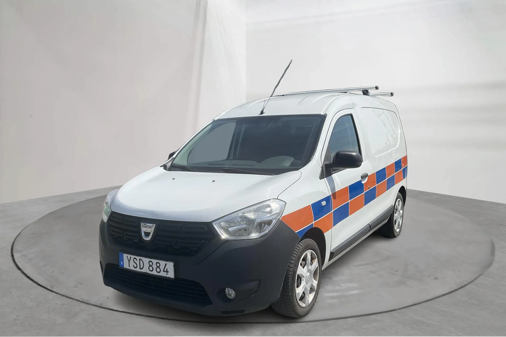 Presentation photo 1 of 11: Dacia Dokker Van 1.5 dCi (90hk) - 191 870 km - Manual - white - 2018