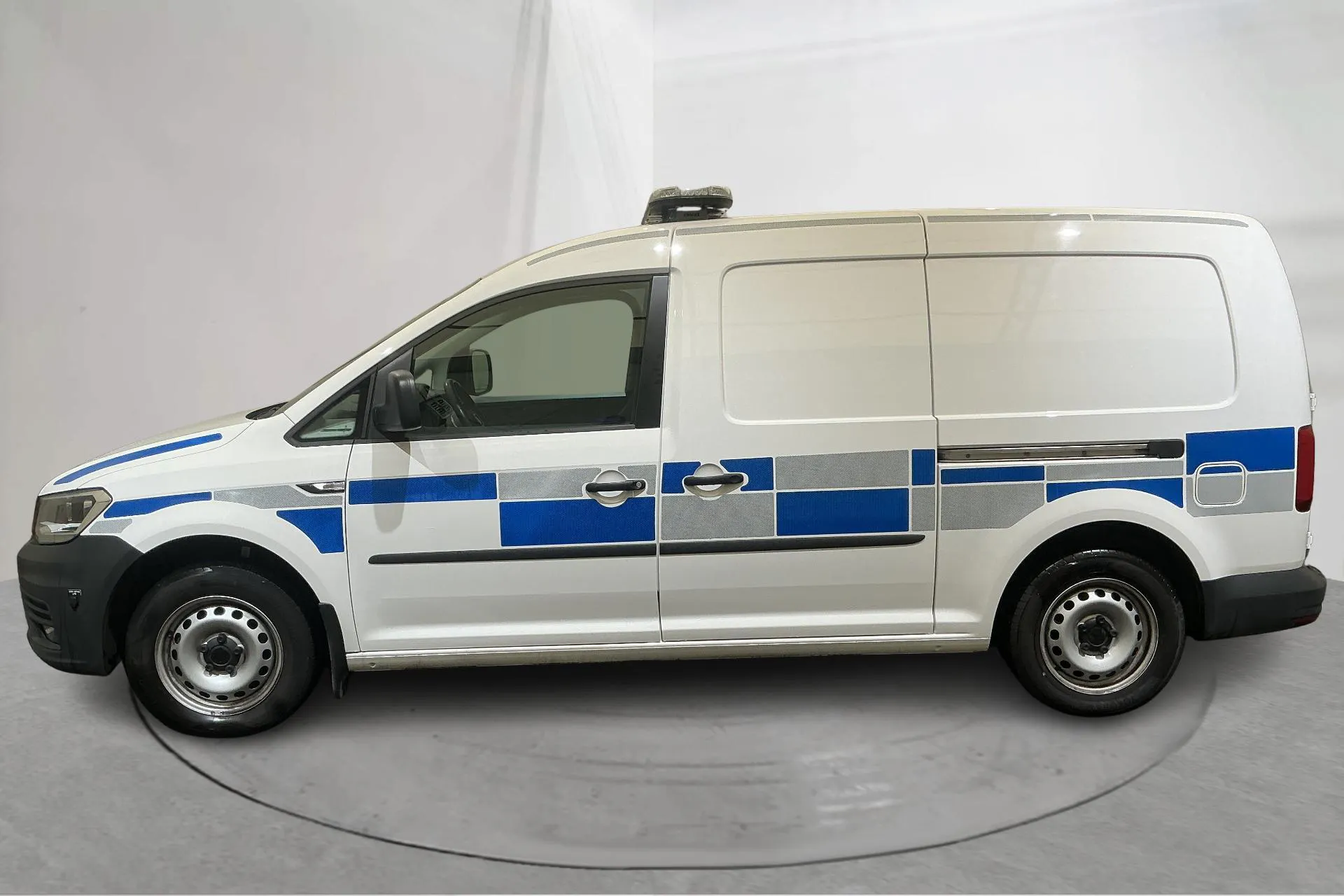Presentationsfoto 2 av 18: VW Caddy 1.4 TGI Maxi Skåp (110hk) - 3 397 mil - Manuell - vit - 2020