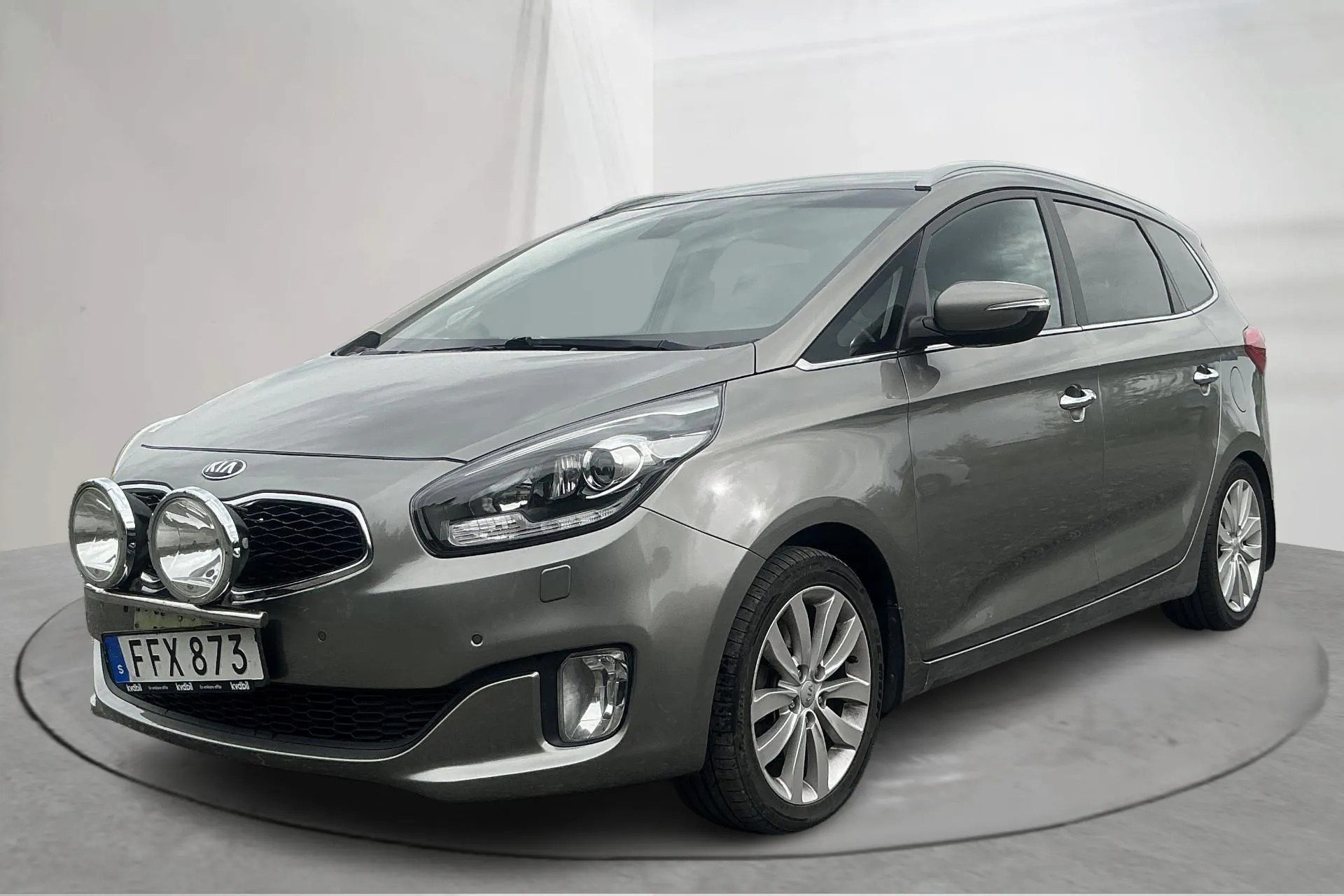 Presentationsfoto 1 av 17: KIA Carens 1.7 CRDi (136hk) - 13 130 mil - Automat - grå - 2014