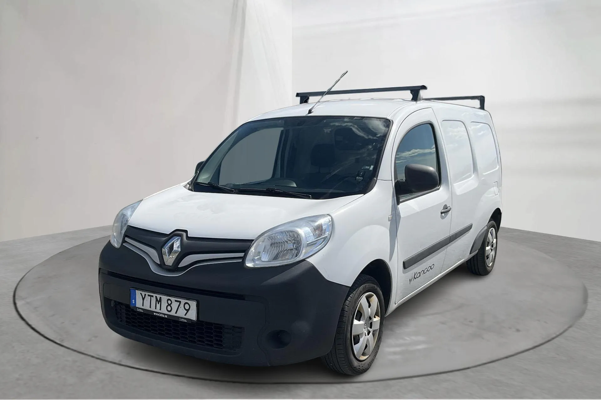 Presentation photo 1 of 12: Renault Kangoo 1.5 dCi Maxi skåp (90hk) - 128 890 km - Manual - white - 2019