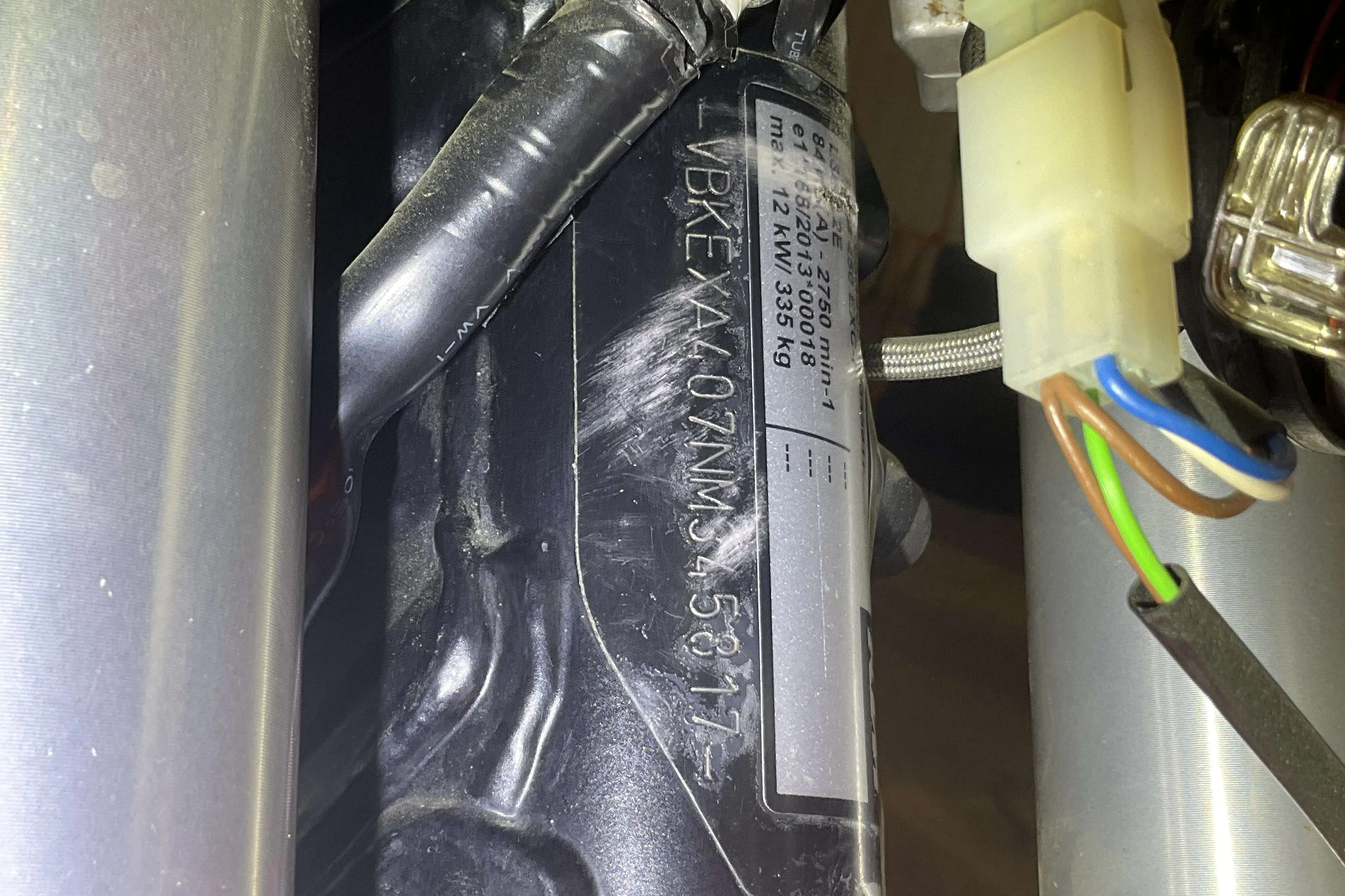 Presentationsfoto 13 av 13: KTM 450 EXC-F Enduromotorcykel - 389 mil - Manuell - 2021