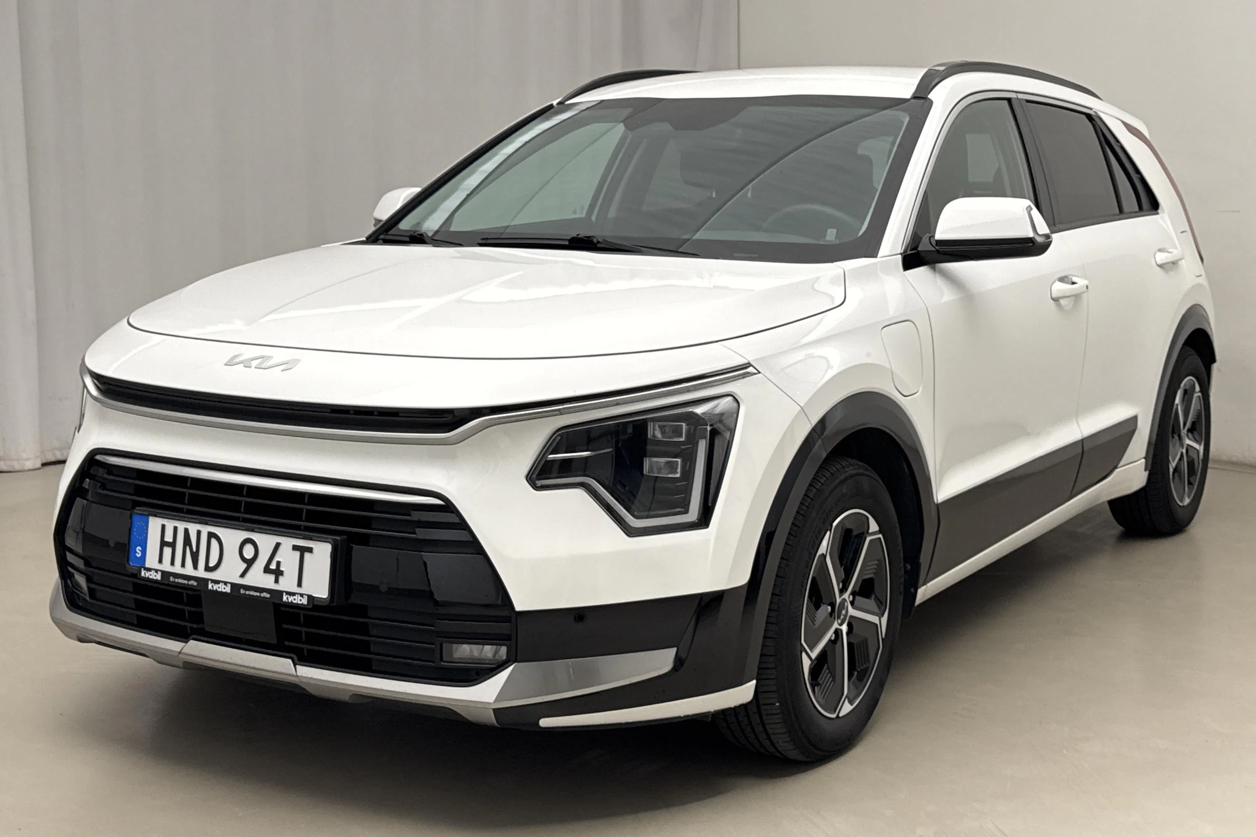 Presentation photo 1 of 22: KIA Niro Plug-in Hybrid (183hk) - 43 630 km - Automatic - white - 2023