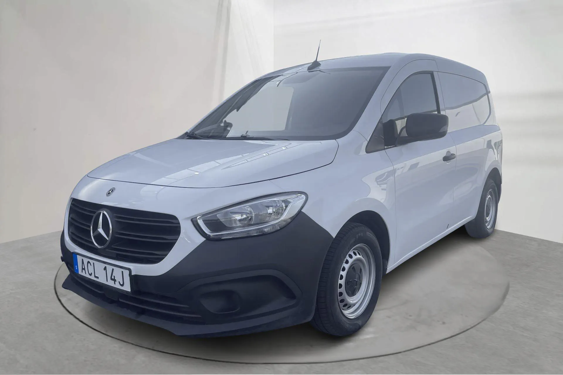Presentation photo 1 of 15: Mercedes Citan 110 1.5 CDI (95hk) - 27 180 km - Manual - white - 2022