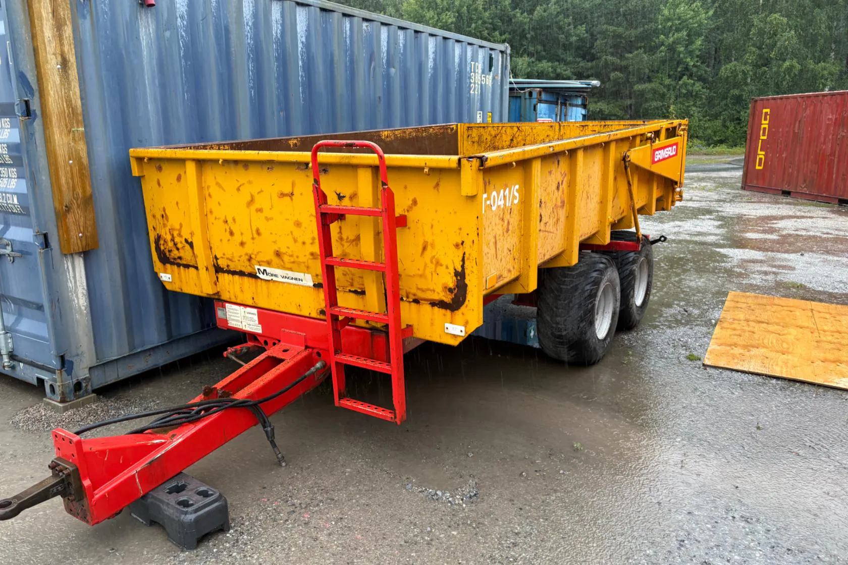 Presentationsfoto 1 av 15: Möre T-041/S, stendumper - 0 km - 2018