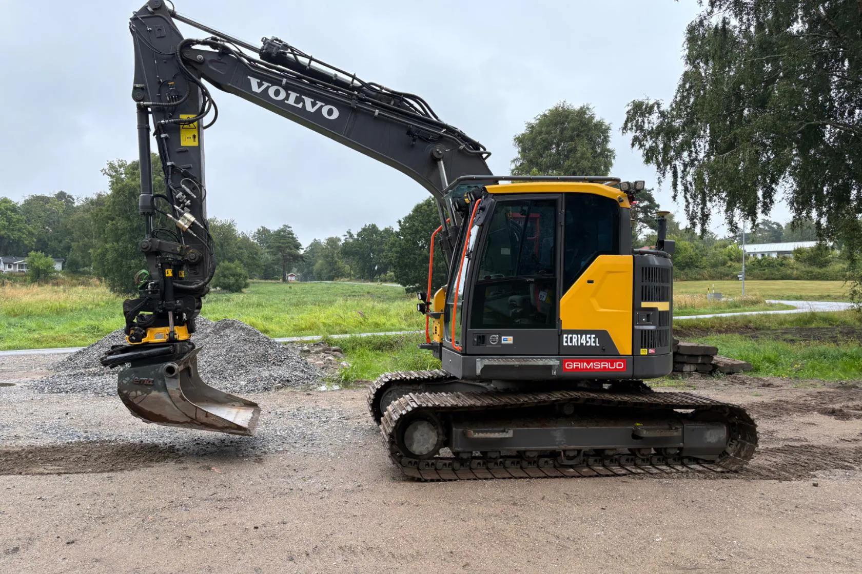 Presentationsfoto 1 av 61: VOLVO ECR145E, bandgrävare - 0 km - 2023