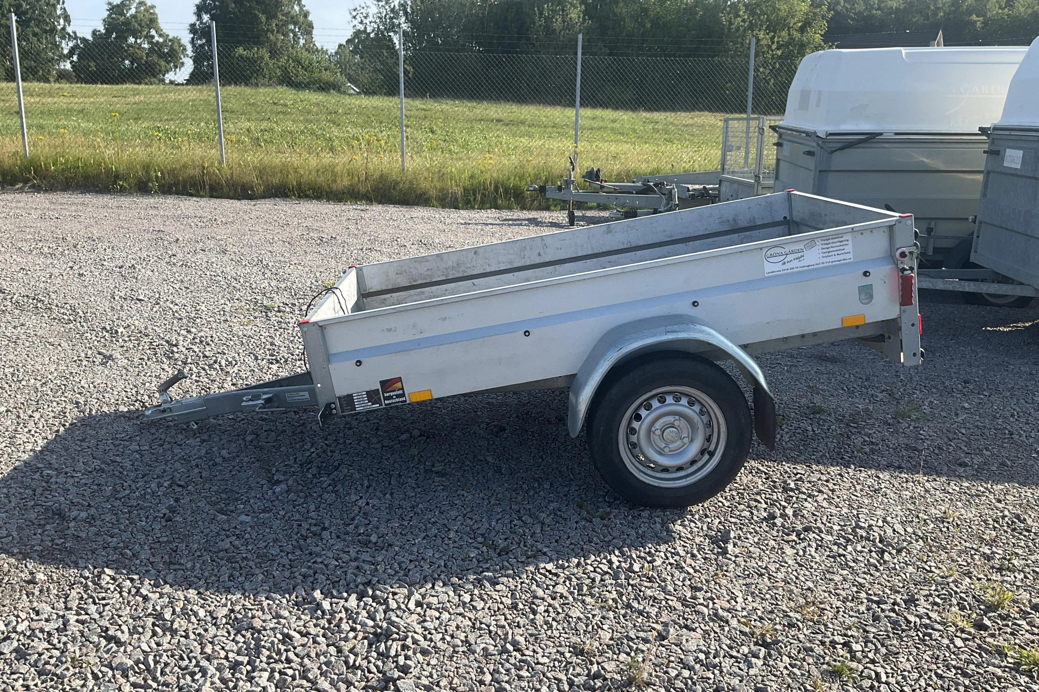 Presentation photo 2 of 8: STEMA 01 Släpvagn - 0 km - gray - 2015
