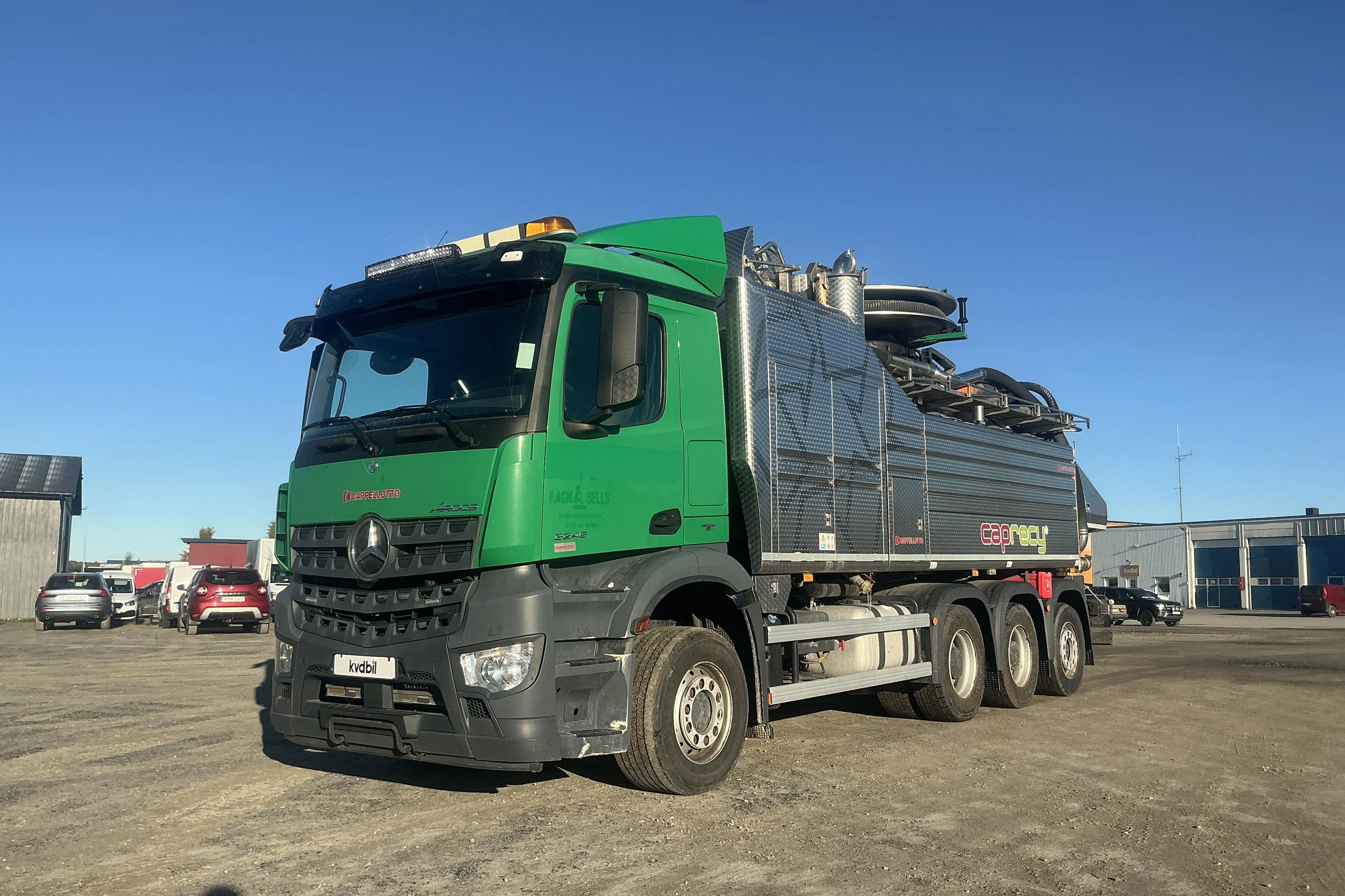MERCEDES-BENZ Arocs Tankbil på auktion i Umeå hos Kvdbil