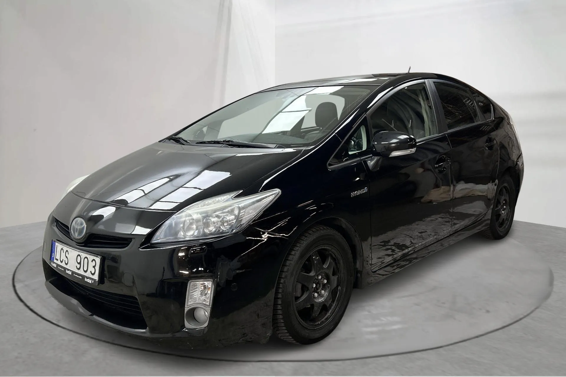 Presentationsfoto 1 av 15: Toyota Prius 1.8 Hybrid (99hk) - 22 721 mil - Automat - svart - 2010