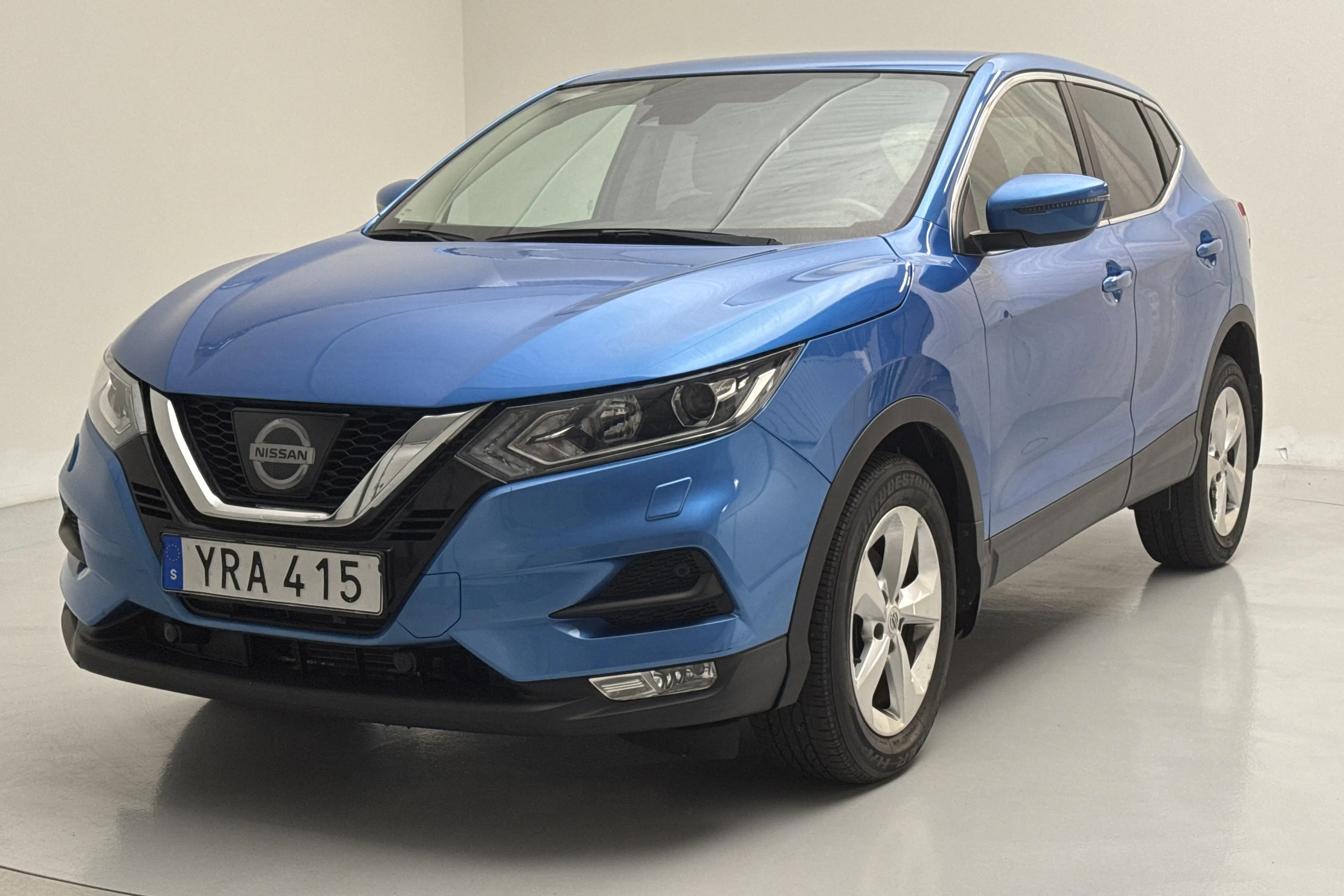 Presentation photo 1 of 14: Nissan Qashqai 1.2 DIG-T (115hk) - 86 960 km - Automatic - blue - 2018