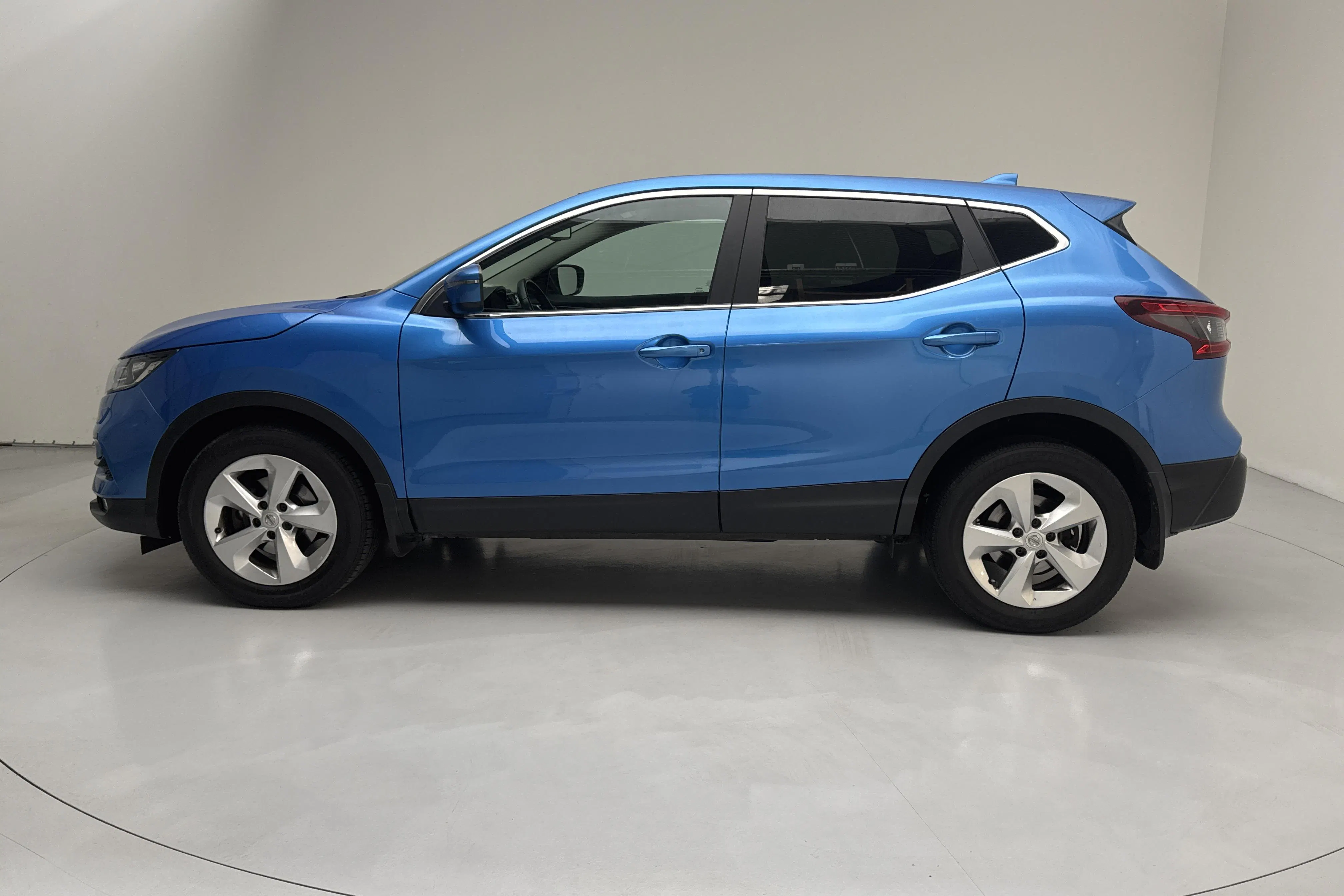 Presentation photo 2 of 14: Nissan Qashqai 1.2 DIG-T (115hk) - 86 960 km - Automatic - blue - 2018