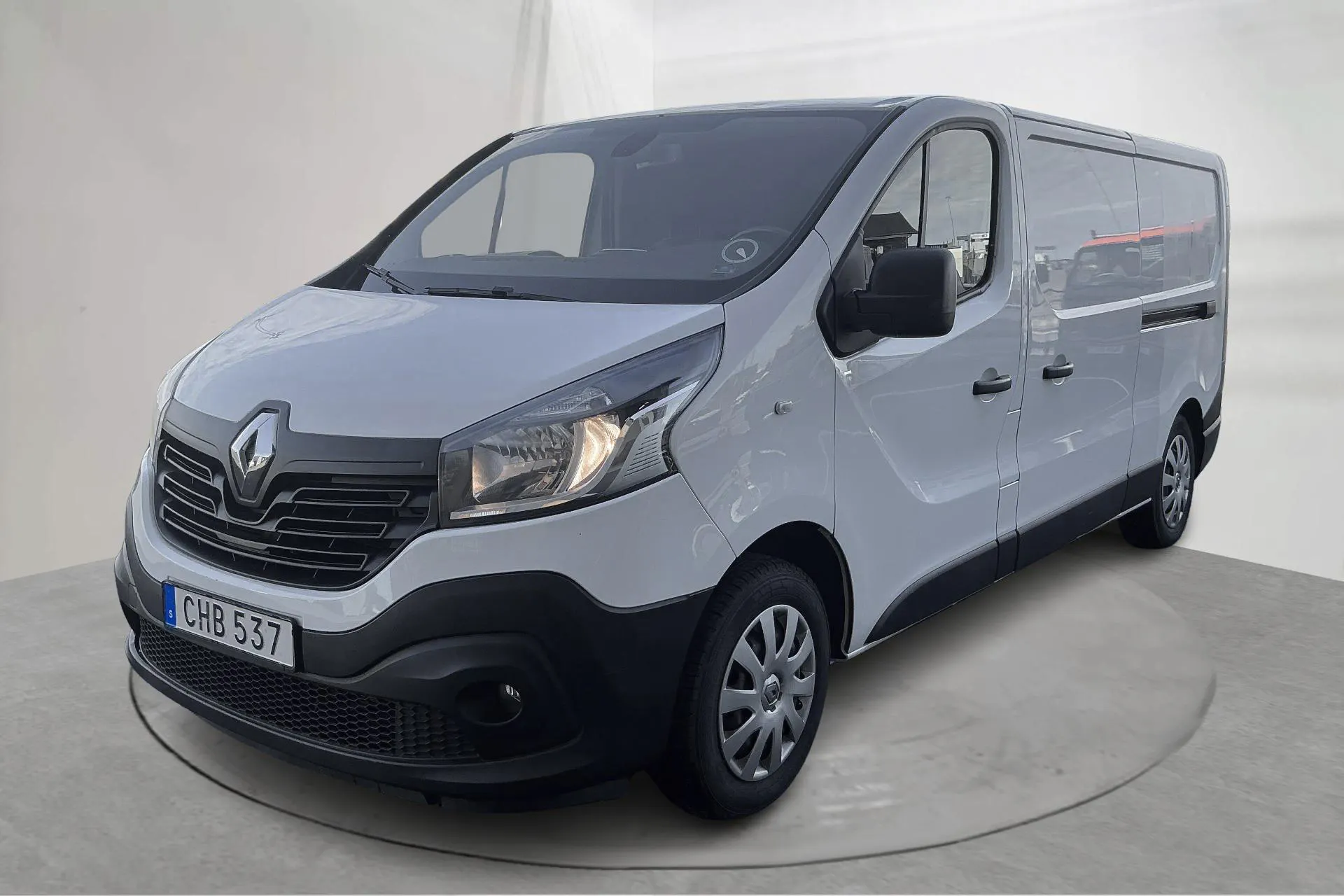Presentation photo 1 of 17: Renault Trafic 1.6 dCi Skåp (125hk) - 100 920 km - Manual - white - 2017