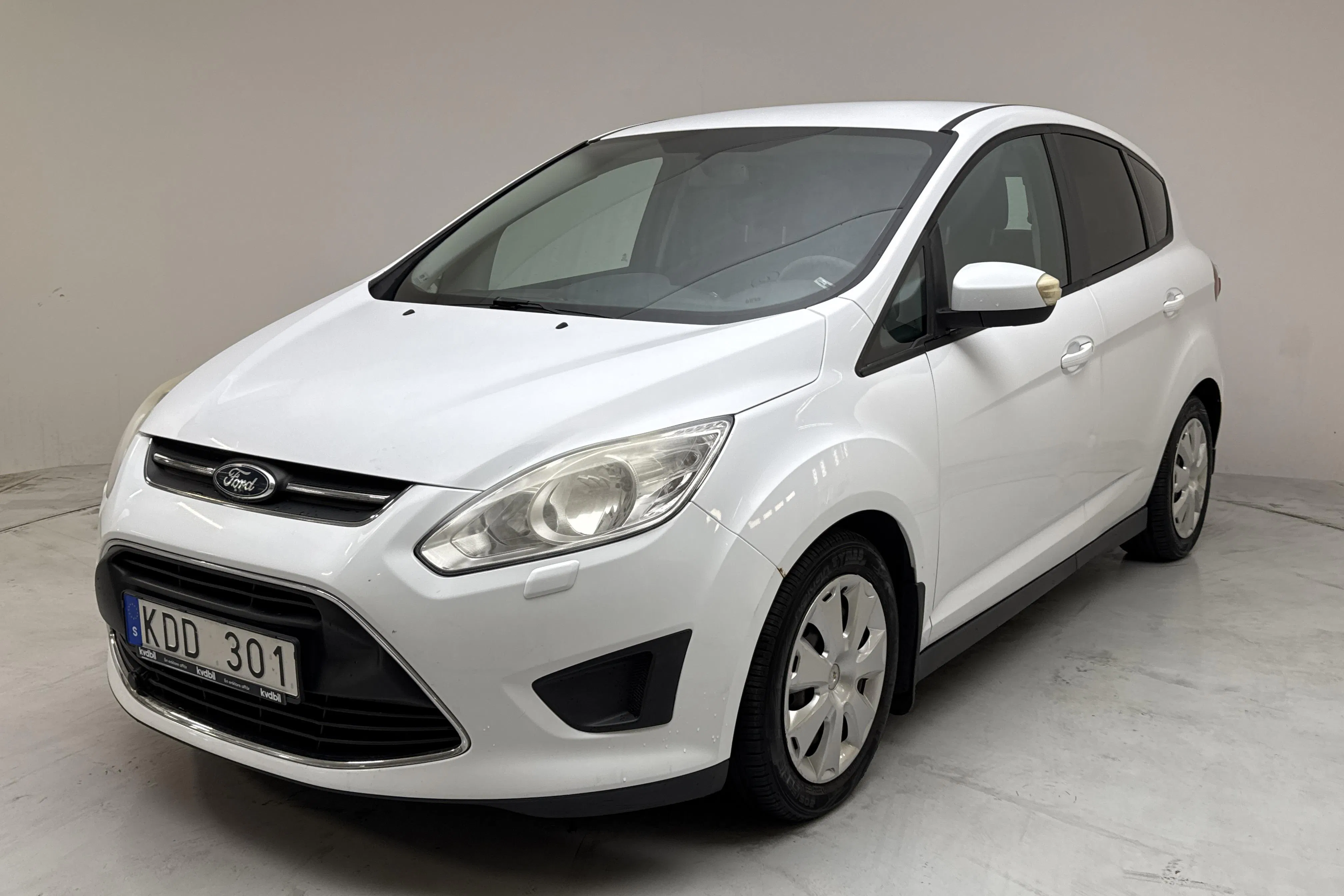 Presentation photo 1 of 12: Ford C-MAX 1.6 TDCi (95hk) - 178 910 km - Manual - white - 2011