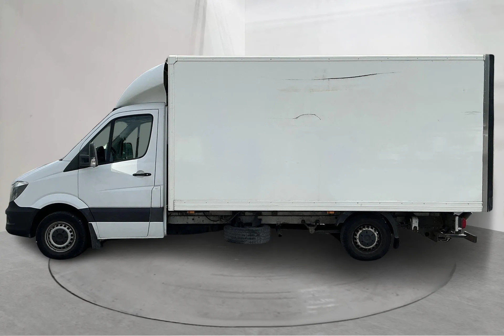 Presentation photo 2 of 13: Mercedes Sprinter 316 CDI Volymskåp (163hk) - 205 430 km - Automatic - white - 2018