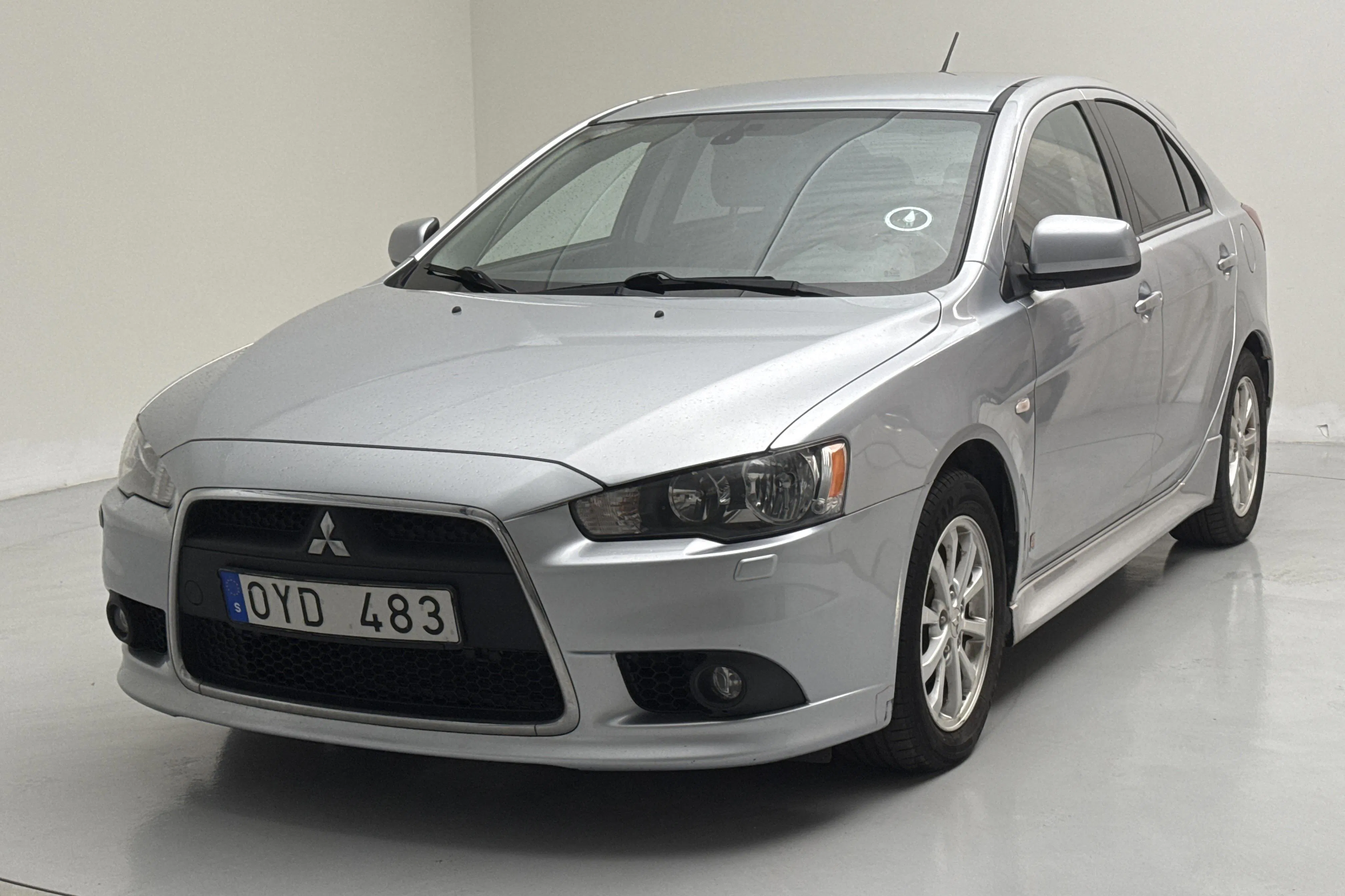 Presentation photo 1 of 10: Mitsubishi Lancer 1.8 Sportback (140hk) - 152 980 km - Manual - silver - 2011
