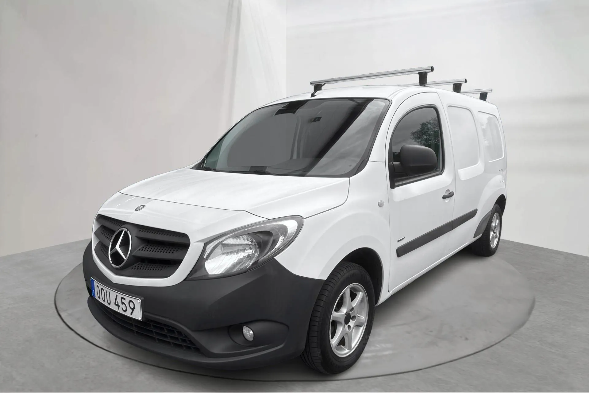 Presentation photo 1 of 14: Mercedes Citan 109 1.5 CDI (90hk) - 98 650 km - Manual - white - 2017