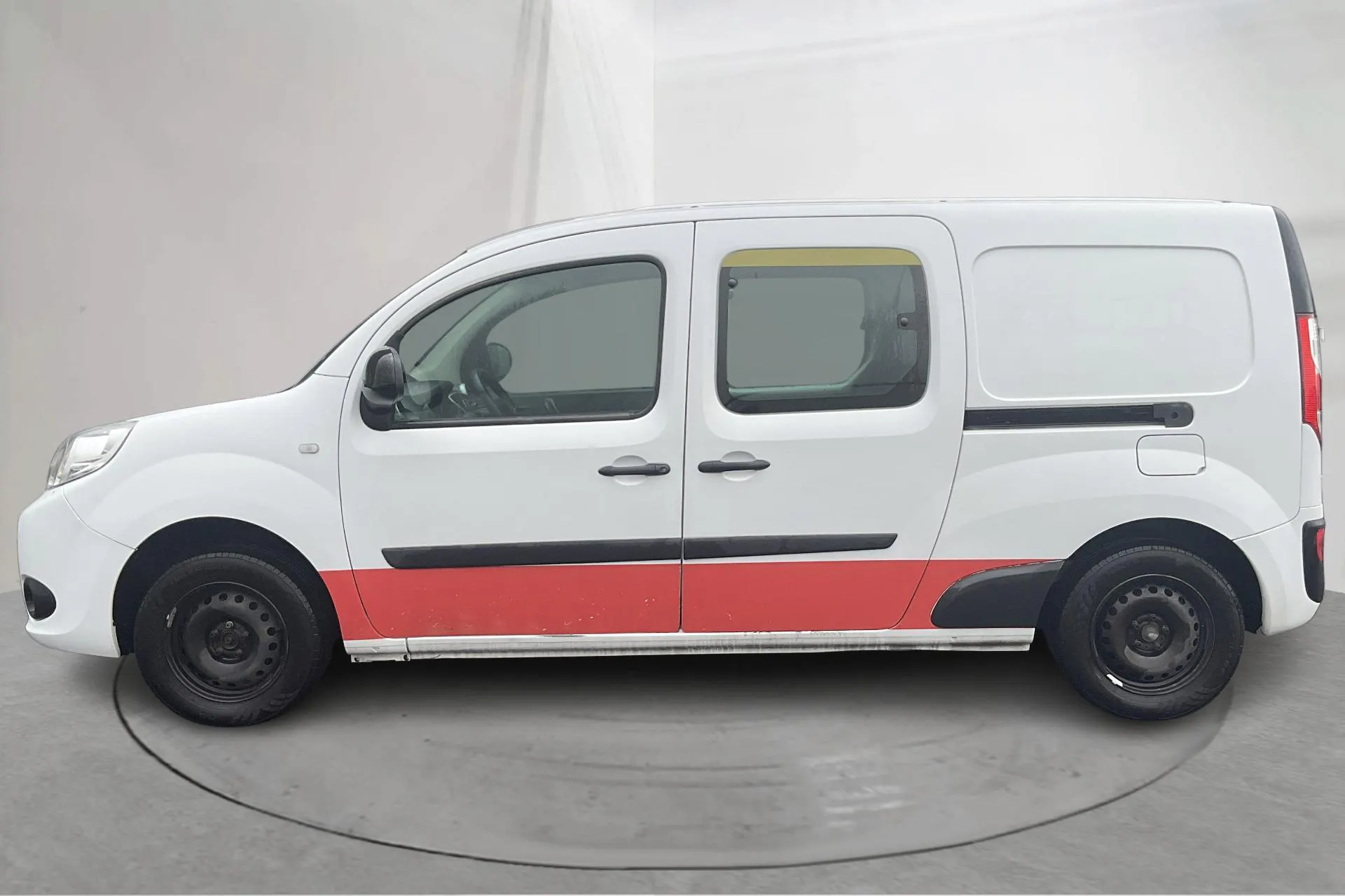 Presentation photo 2 of 14: Renault Kangoo 1.5 dCi Maxi skåp (90hk) - 12 079 Scandinavian mile - Automatic - white - 2019