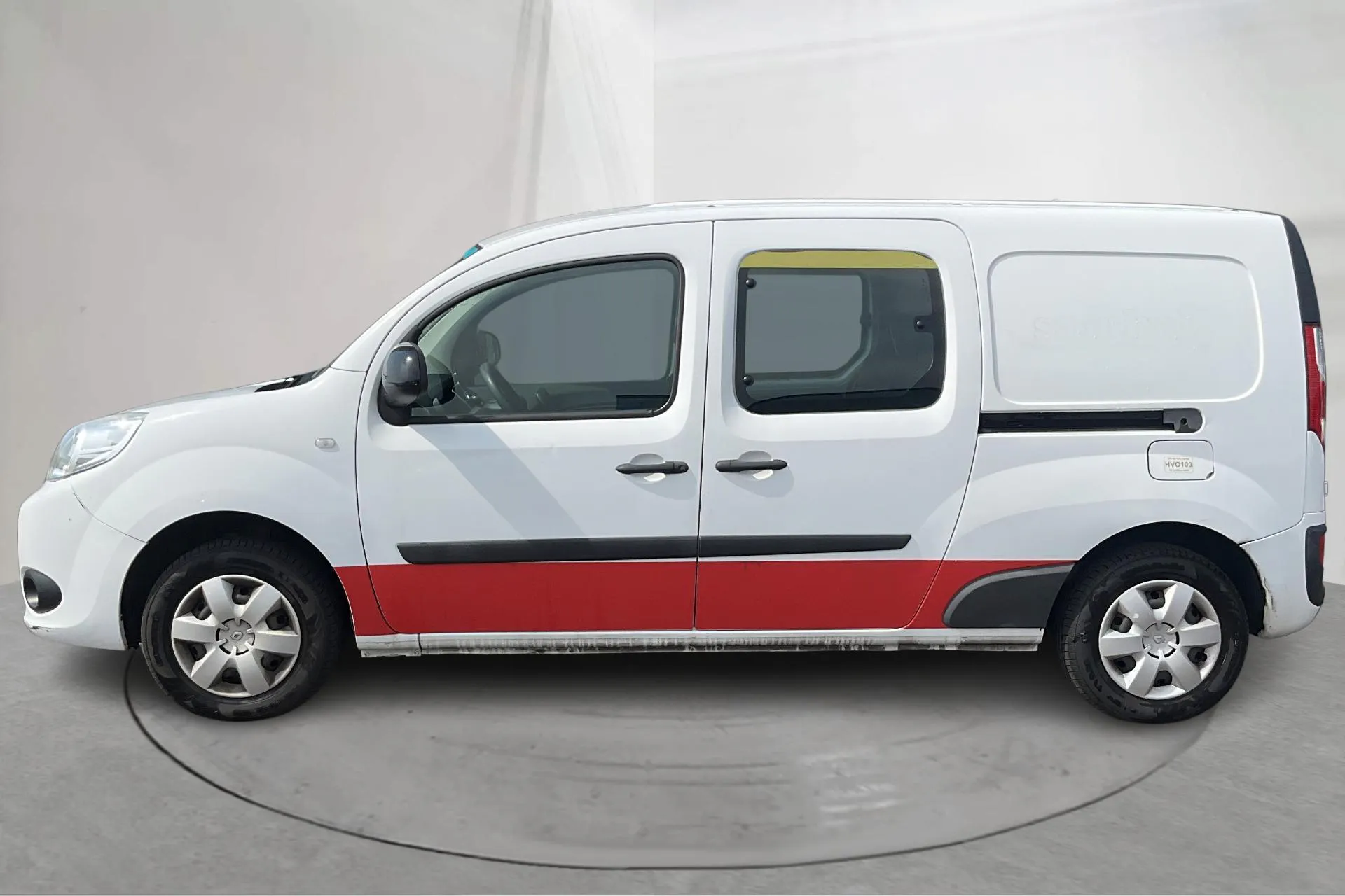 Presentationsfoto 2 av 15: Renault Kangoo 1.5 dCi Maxi skåp (90hk) - 7 763 mil - Automat - vit - 2019