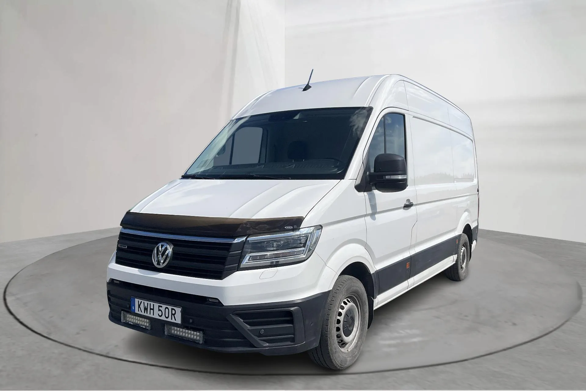 Presentationsfoto 1 av 15: VW Crafter 35 2.0 TDI Skåp 4Motion (177hk) - 16 078 mil - Automat - vit - 2019