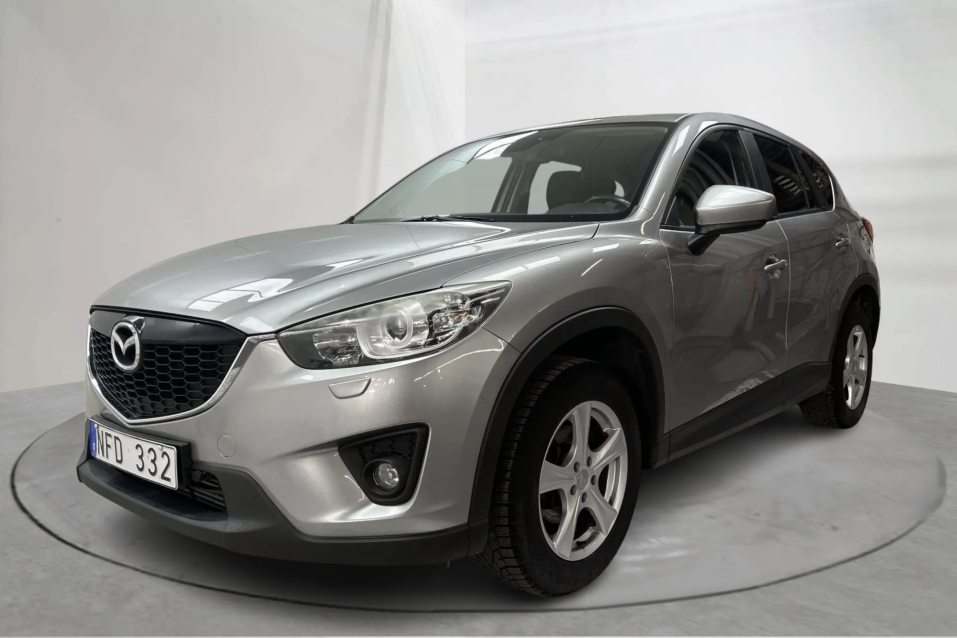 Presentation photo 1 of 12: Mazda CX-5 2.2 DE 2WD (150hk) - 149 810 km - Manual - gray - 2012