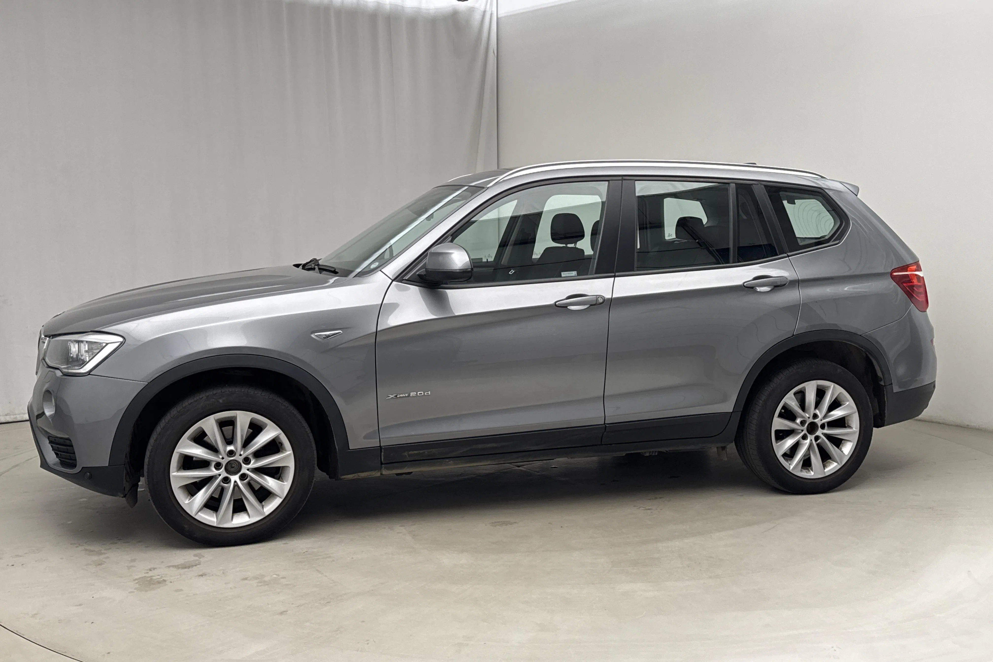 Presentation photo 2 of 14: BMW X3 xDrive20d, F25 (190hk) - 83 550 km - Automatic - gray - 2017