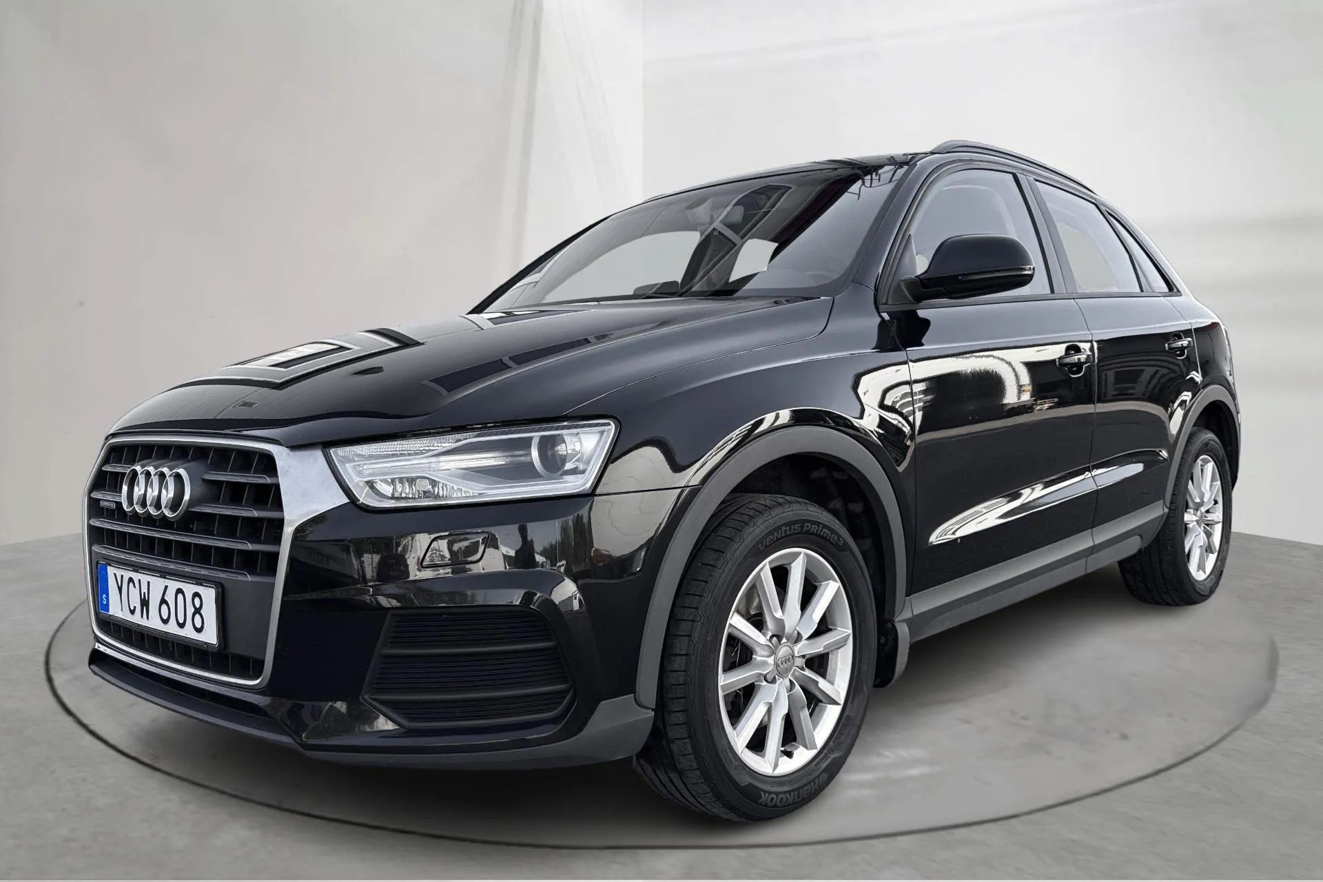 Presentation photo 1 of 14: Audi Q3 2.0 TDI quattro (150hk) - 127 840 km - Automatic - black - 2016