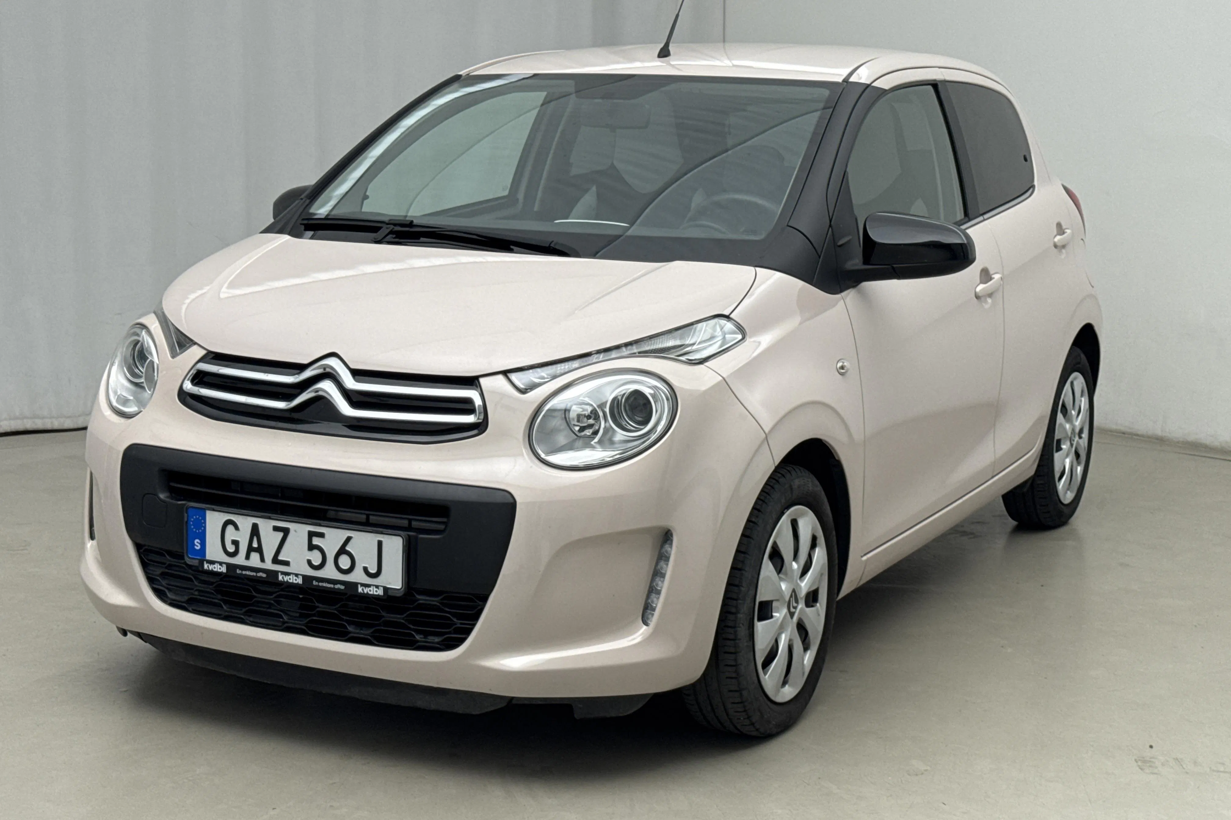 Presentation photo 1 of 14: Citroën C1 1.0 VTi 5dr (72hk) - 52 400 km - Manual - brown - 2020