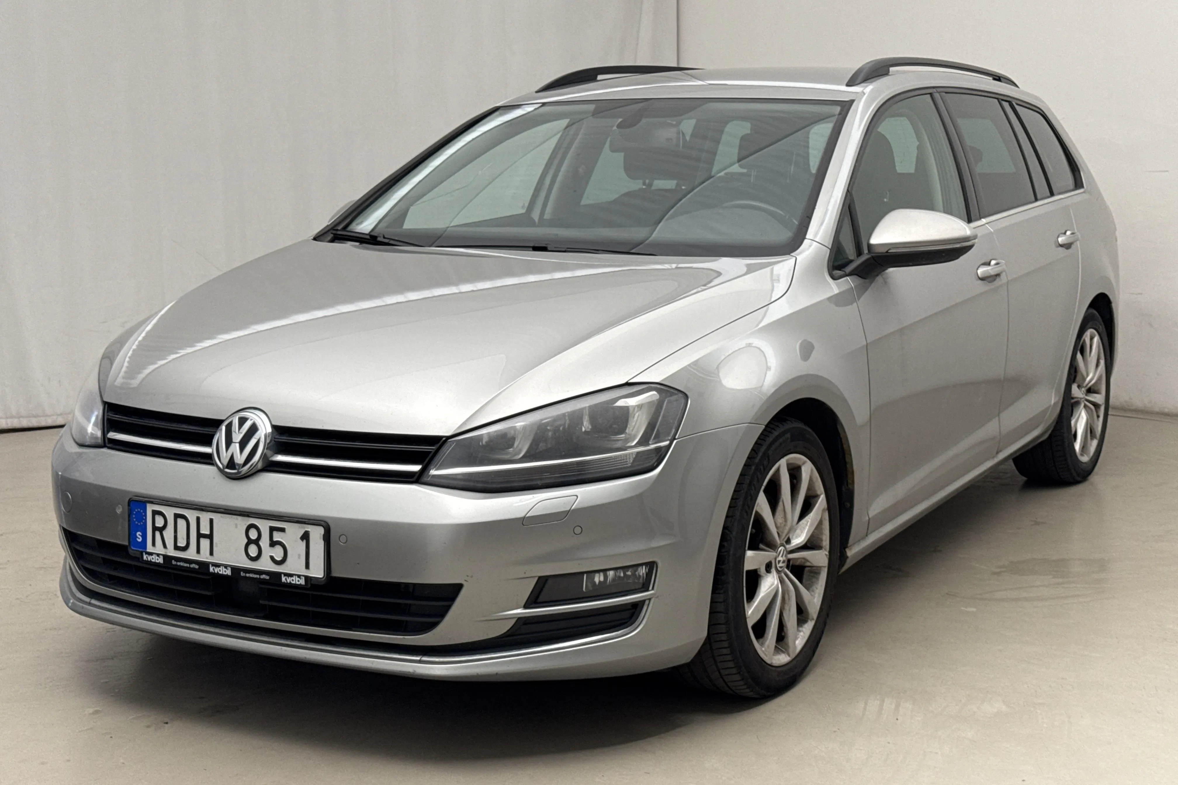 Presentation photo 1 of 15: VW Golf VII 1.4 TSI Sportscombi (140hk) - 193 620 km - Automatic - silver - 2014