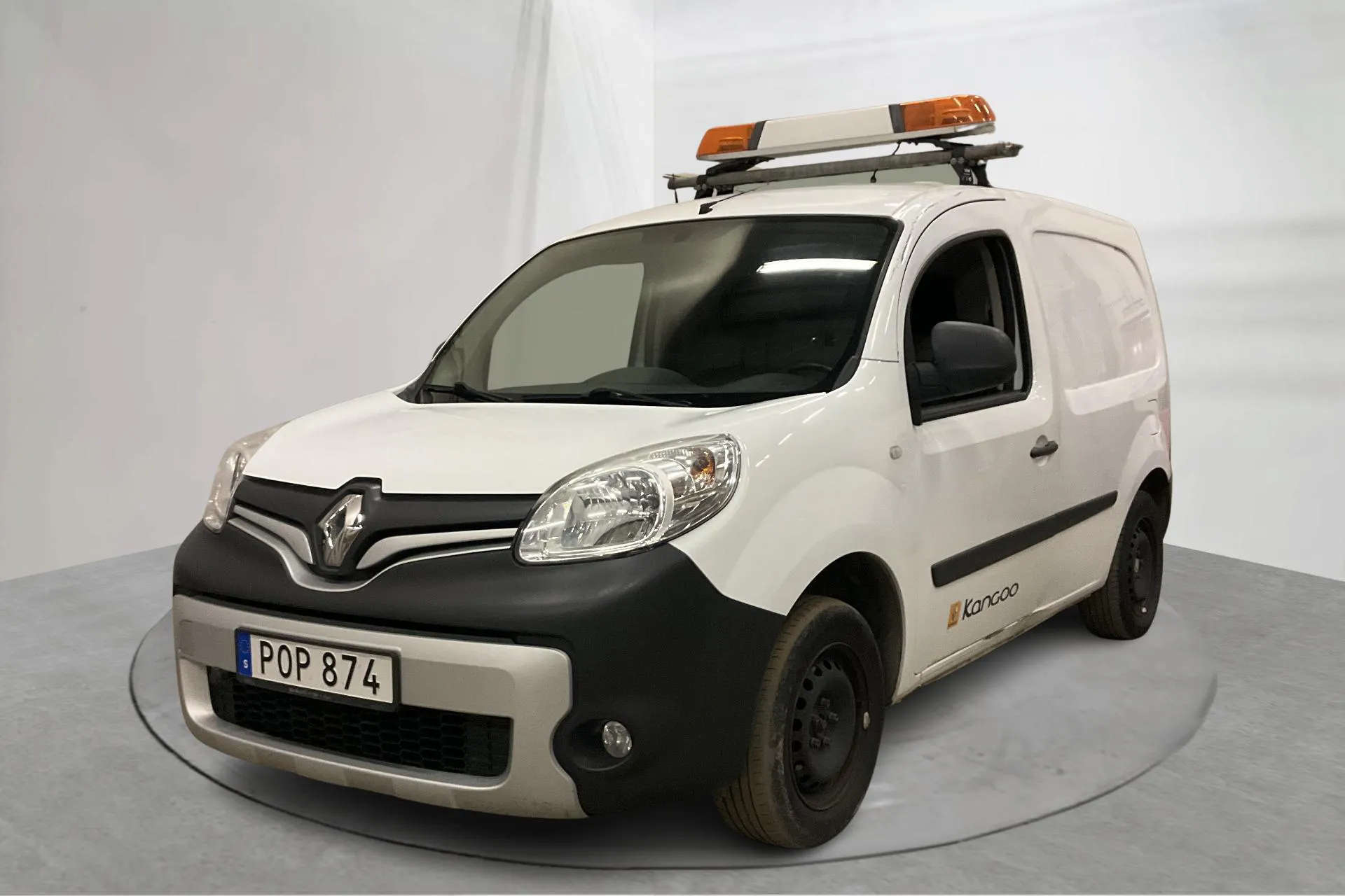 Presentation photo 1 of 18: Renault Kangoo 1.5 dCi Skåp (90hk) - 112 890 km - Manual - white - 2016