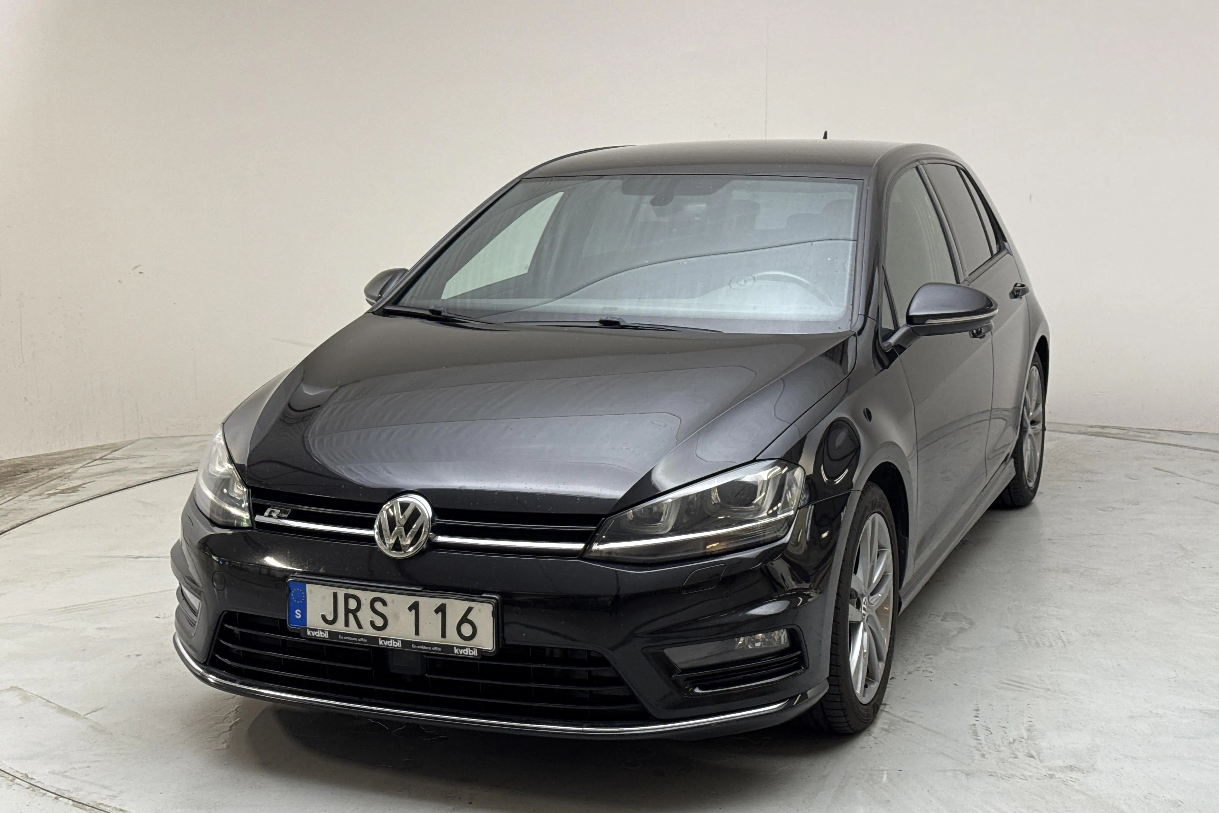 Presentation photo 1 of 12: VW Golf VII 1.4 TSI 5dr (140hk) - 195 510 km - Automatic - black - 2015