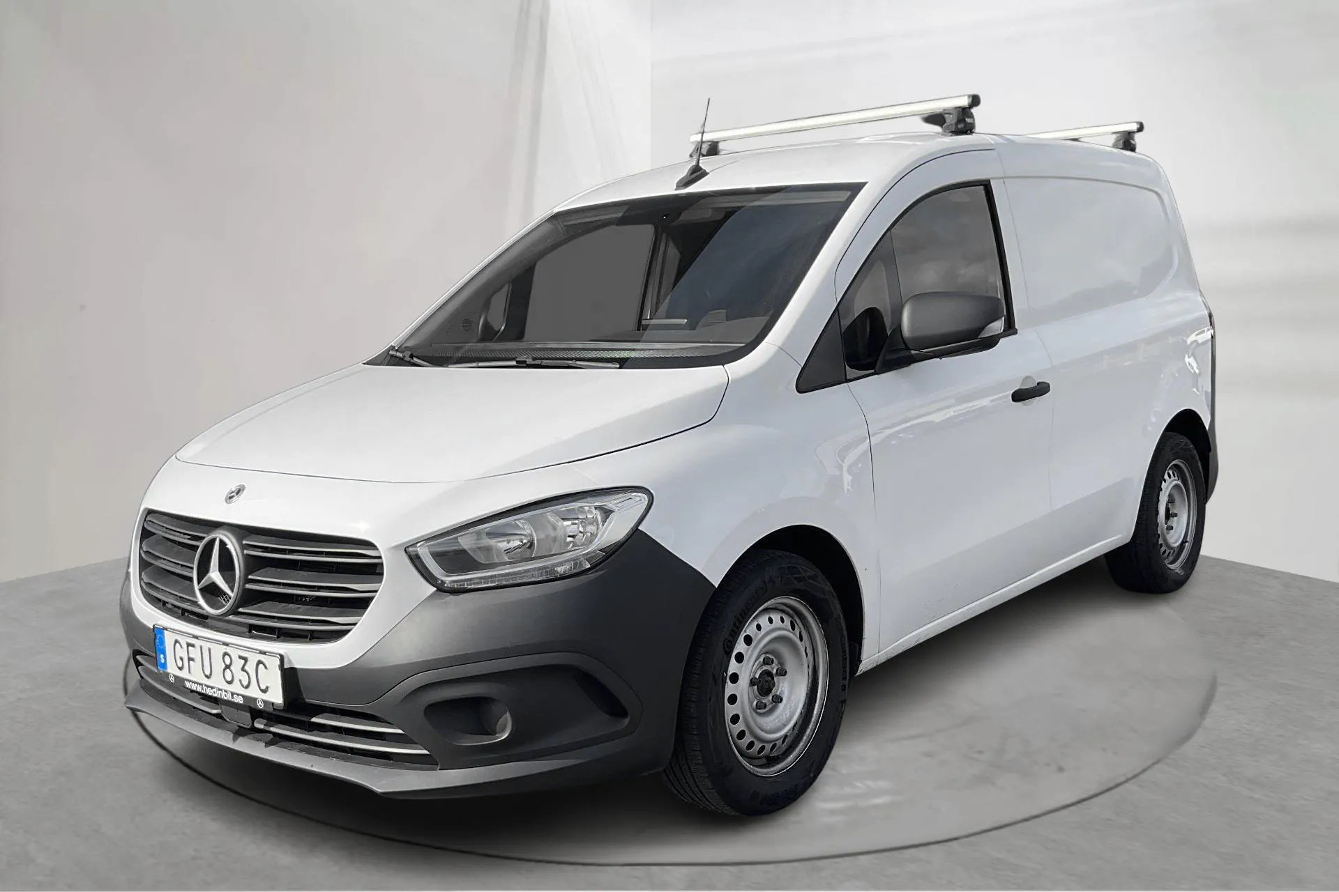 Presentation photo 1 of 17: Mercedes Citan 110 1.5 CDI (95hk) - 50 370 km - Automatic - white - 2023