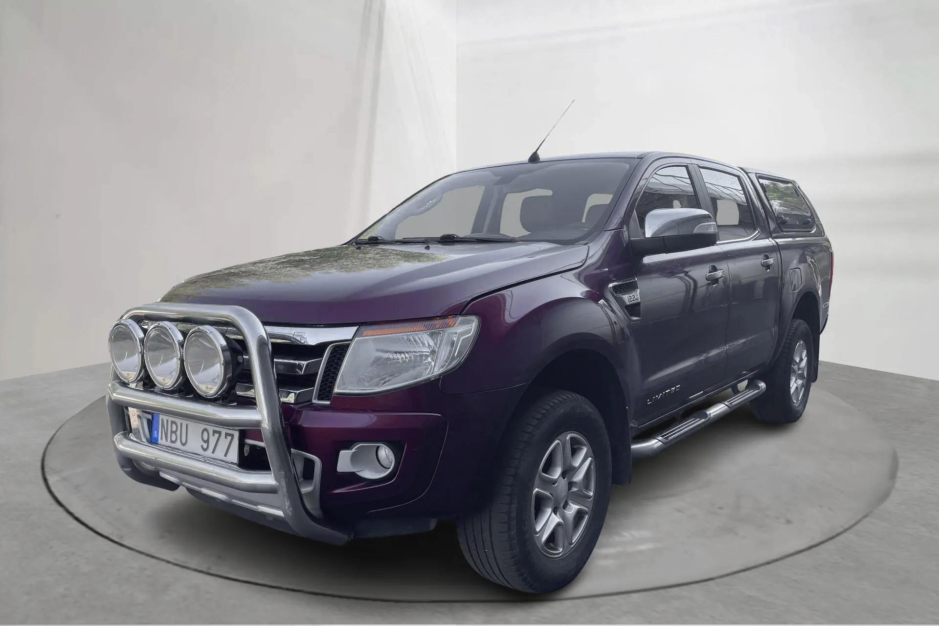 Presentation photo 1 of 14: Ford Ranger 2.2 TDCi 4WD (150hk) - 253 330 km - Automatic - red - 2013
