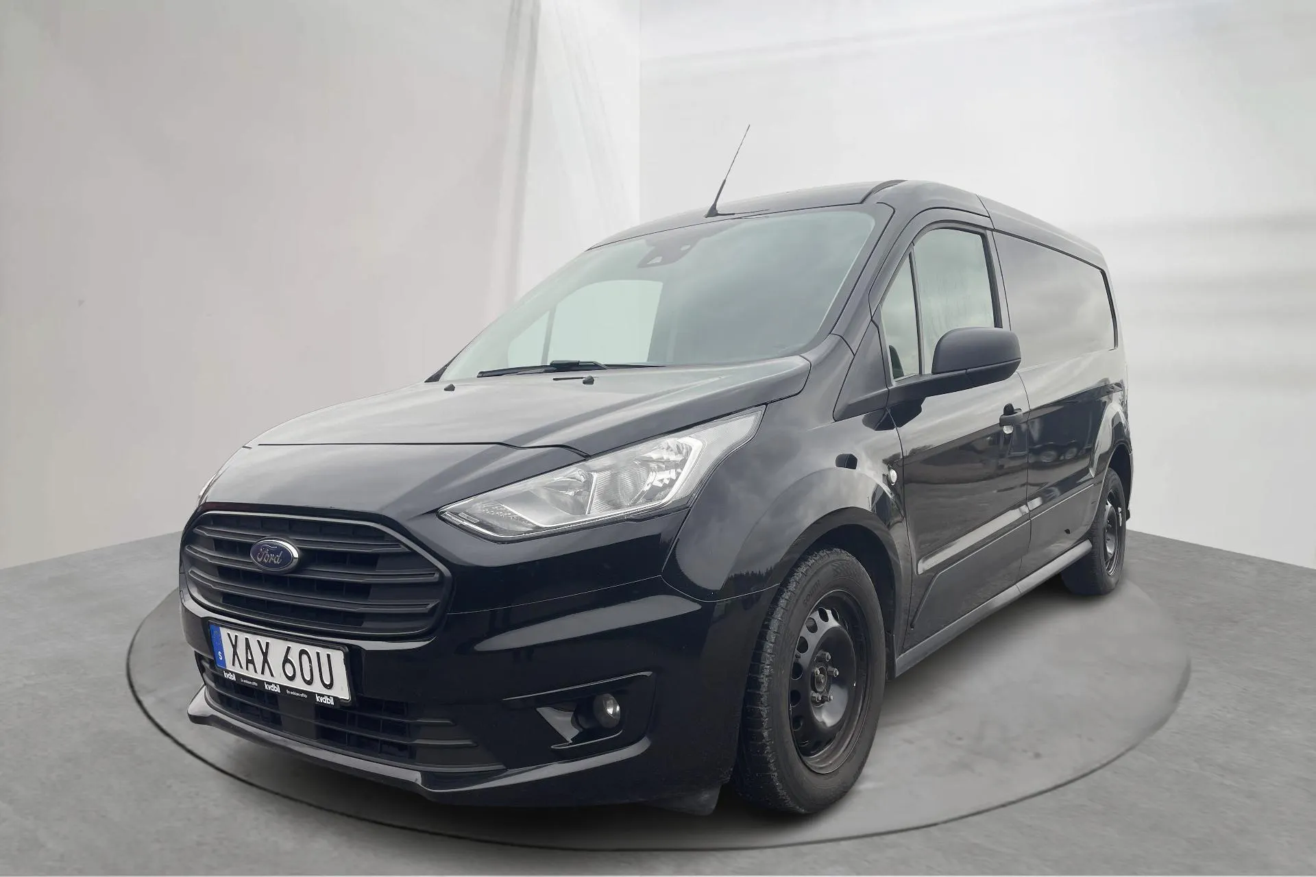 Presentation photo 1 of 20: Ford Transit Connect 1.5 EcoBlue (100hk) - 171 820 km - Automatic - black - 2019