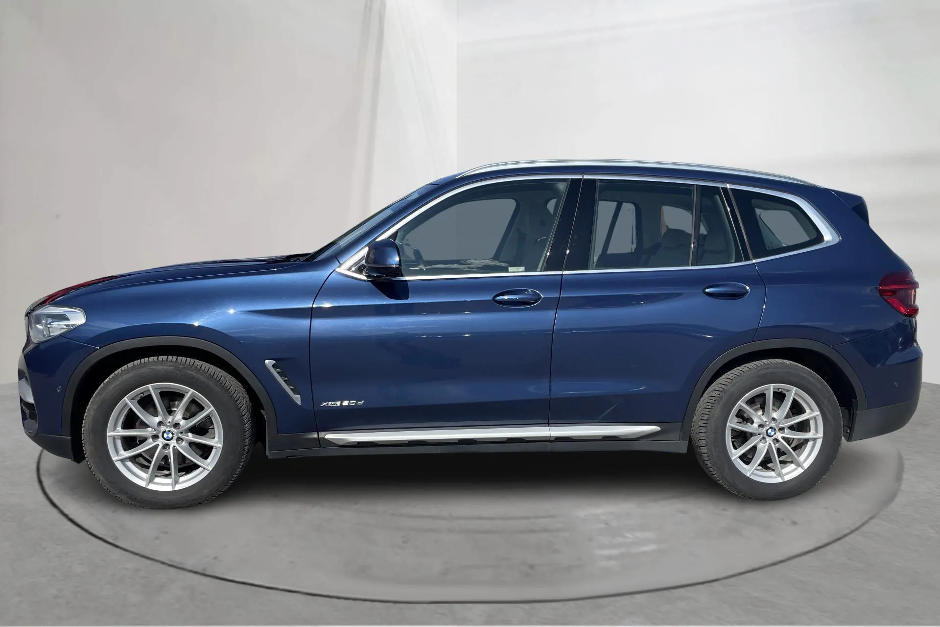 Presentation photo 2 of 22: BMW X3 xDrive20d, G01 (190hk) - 136 270 km - Automatic - blue - 2018
