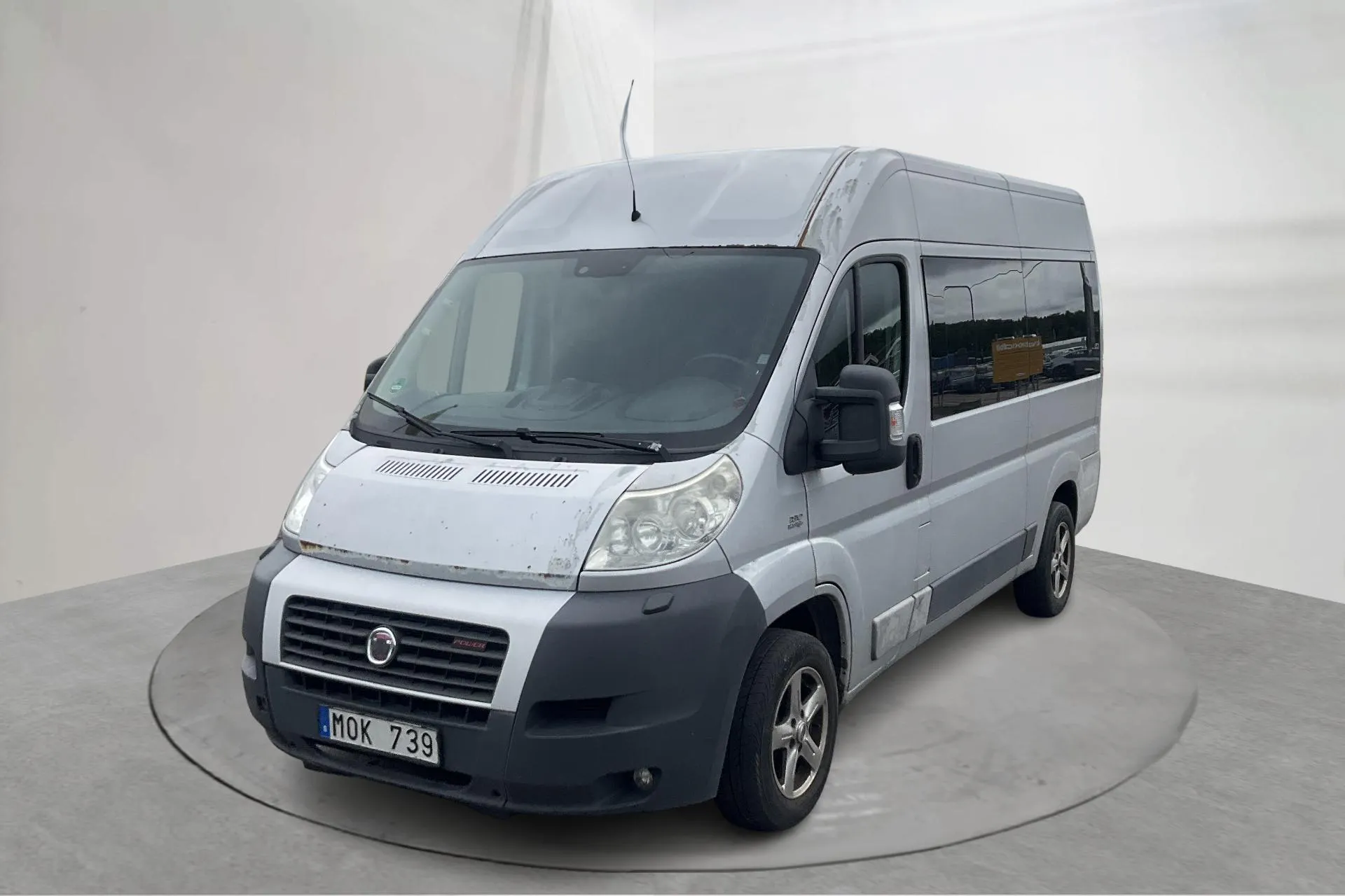 Presentation photo 1 of 14: Fiat Ducato Minibuss 3.0 Multijet (177hk) - 207 940 km - Manual - gray - 2012