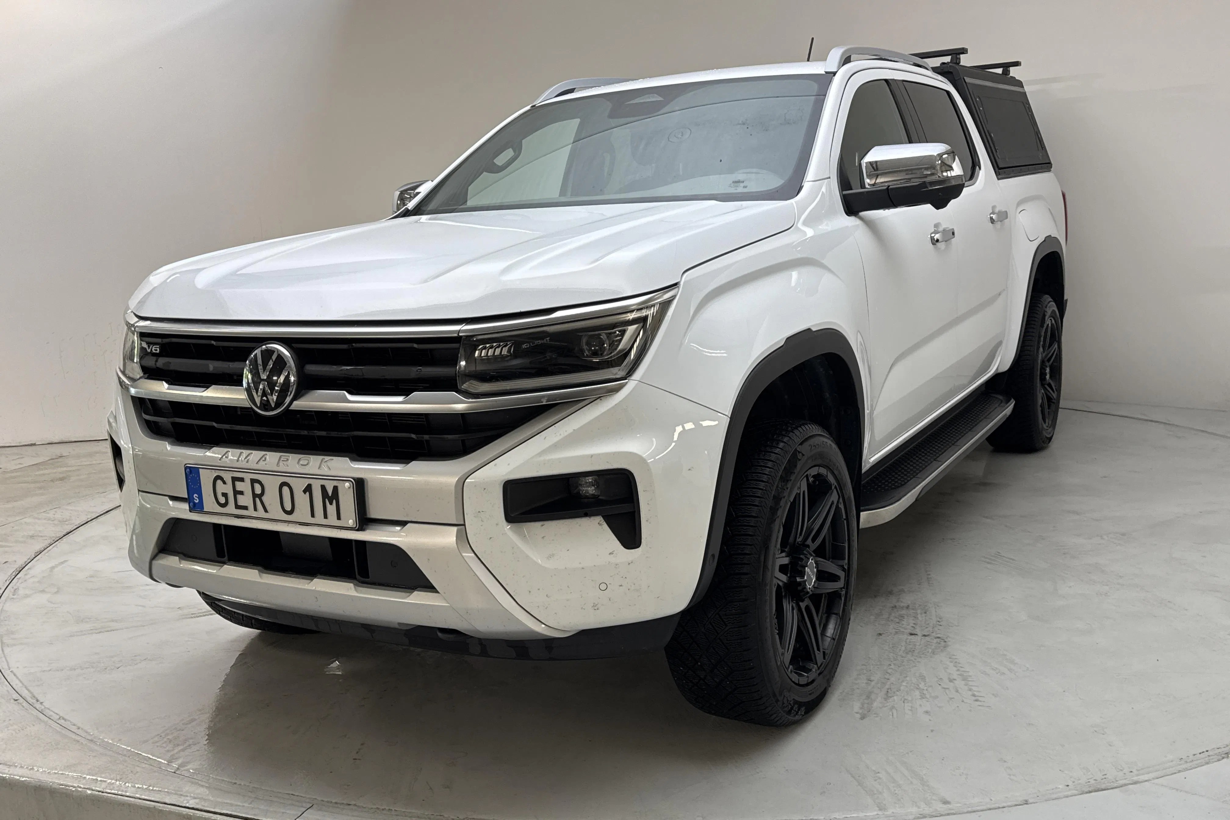 Presentation photo 1 of 17: VW Amarok 3.0 TDI 4motion (240hk) - 84 960 km - Automatic - white - 2023